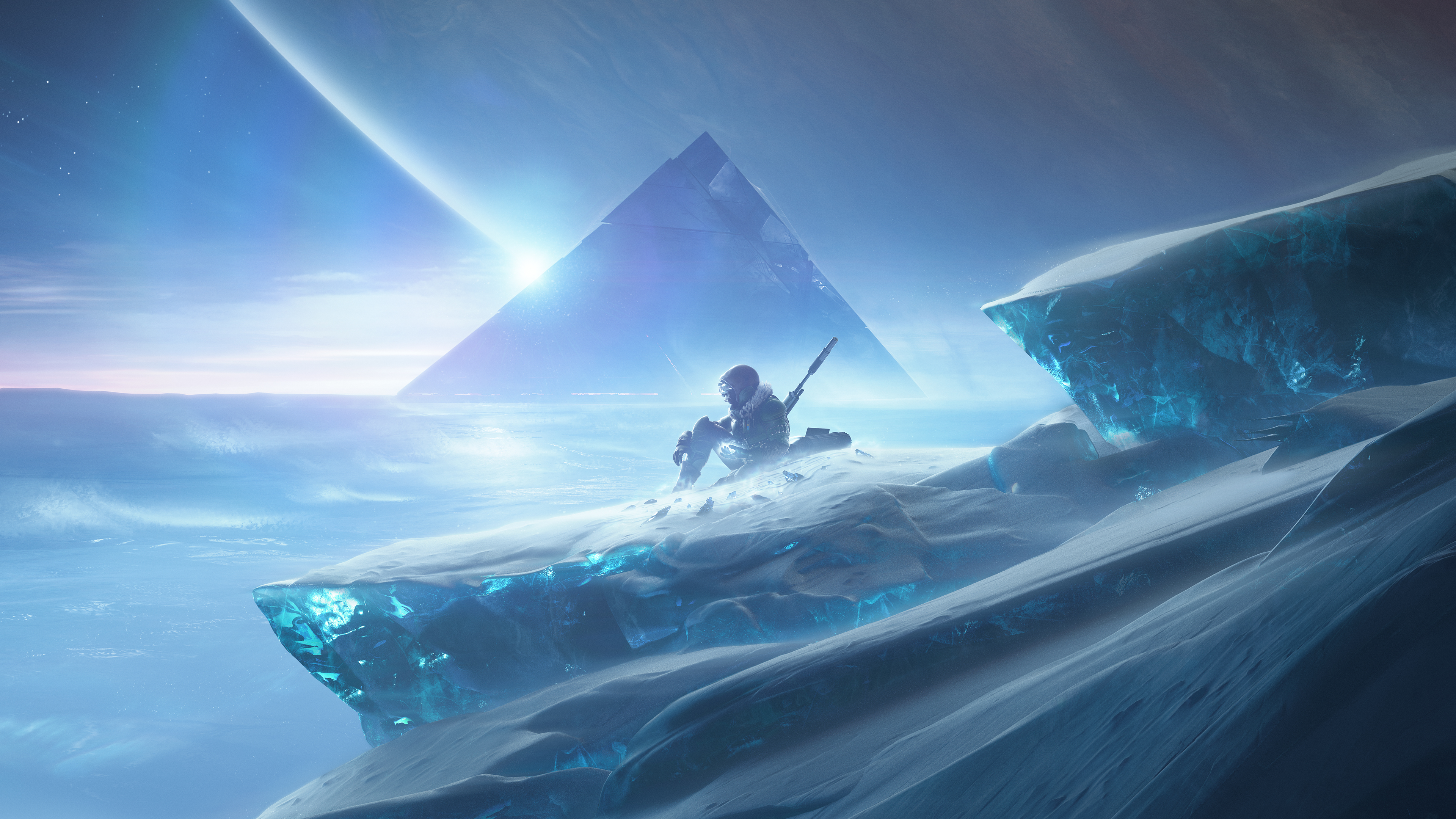 destiny 2, video game, destiny 2: beyond light, pyramid, destiny HD wallpaper