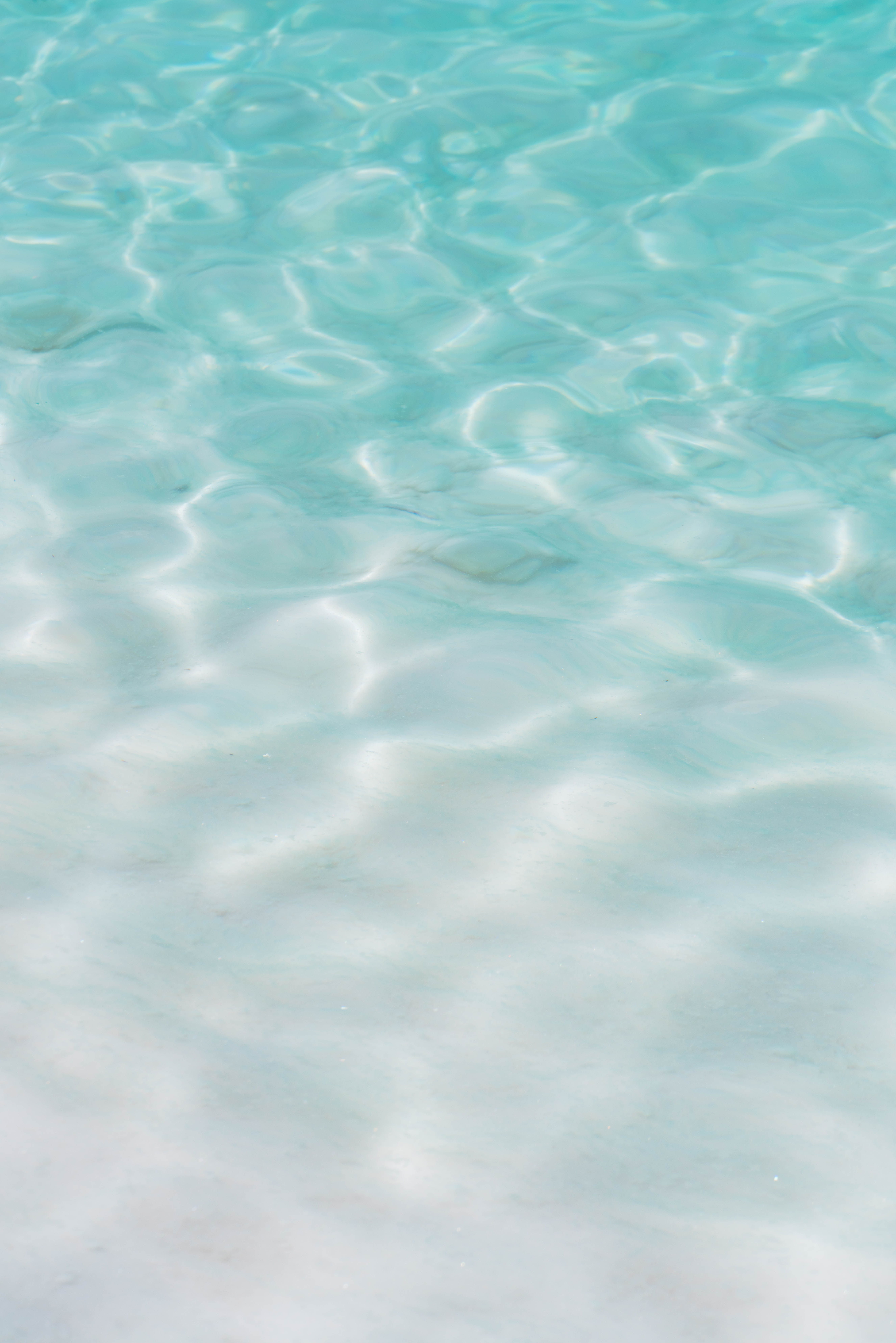 blue, nature, water, waves, transparent, ripples, ripple 8K