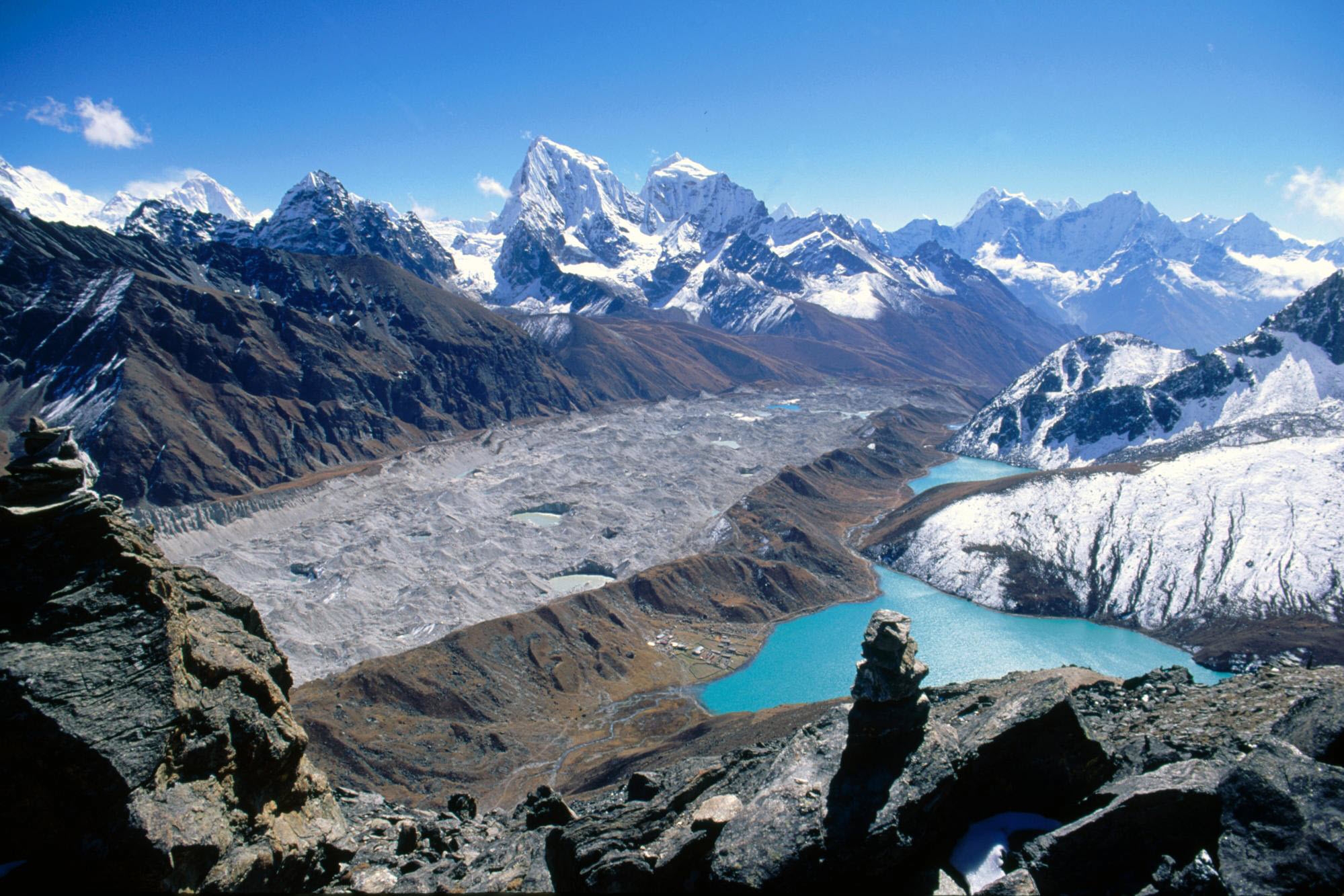 Laden Sie das Natur, Mountains, Asien, See, Höhe, Blaues Wasser-Bild kostenlos auf Ihren PC-Desktop herunter