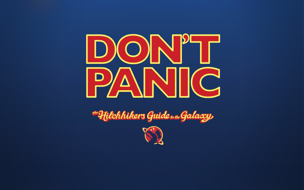 Don't Panic автостопом по галактике