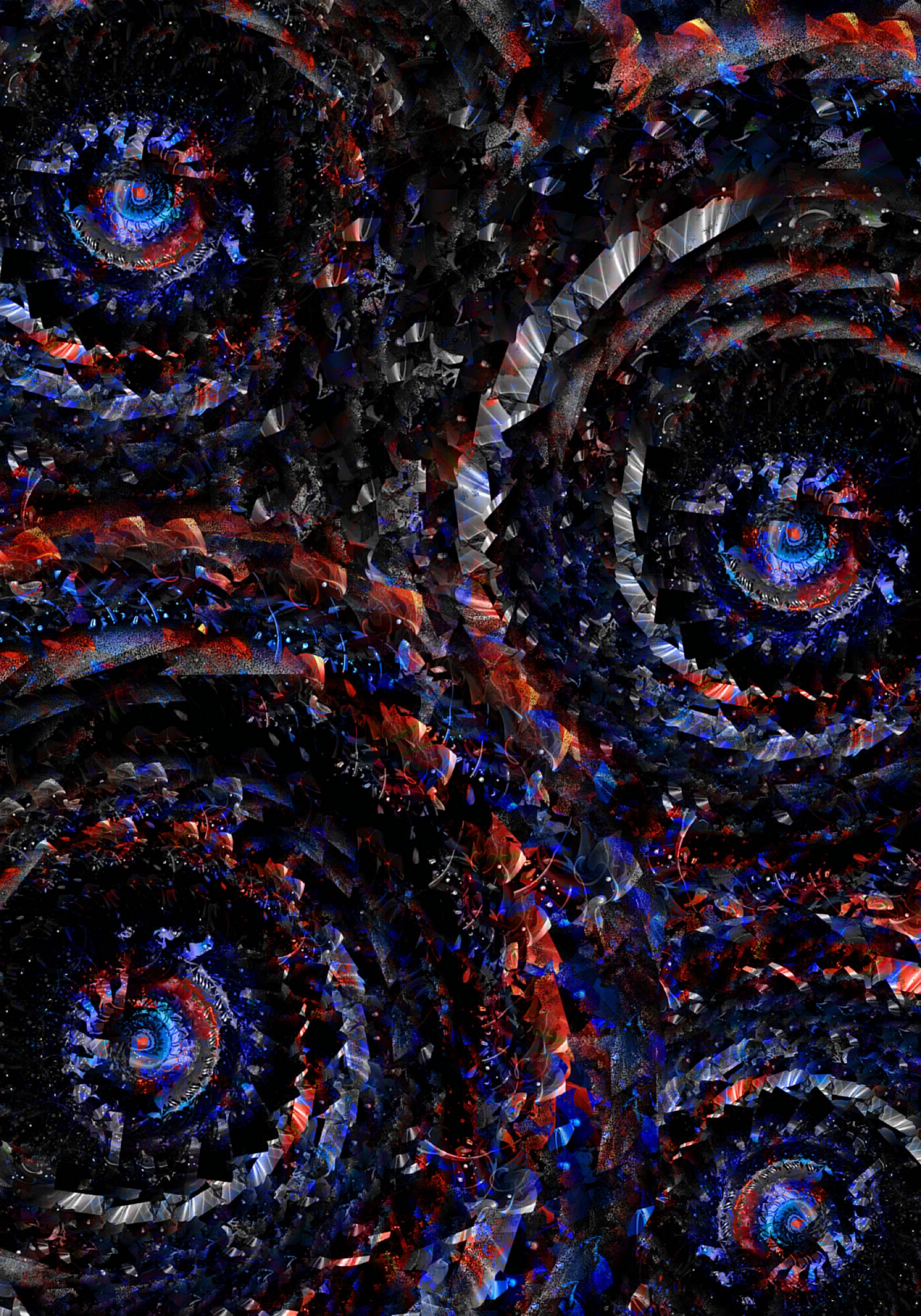 75772 Hintergrundbild herunterladen abstrakt, blau, rot, kreise, form, drehung, formen, spiral, spirale, wirbeln, evolvente - Bildschirmschoner und Bilder kostenlos