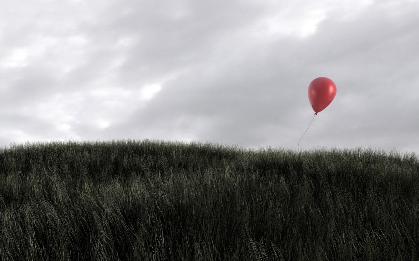 Laden Sie das Grass, Sky, Verschiedenes, Sonstige, Luftballon, Ballon, Wind-Bild kostenlos auf Ihren PC-Desktop herunter