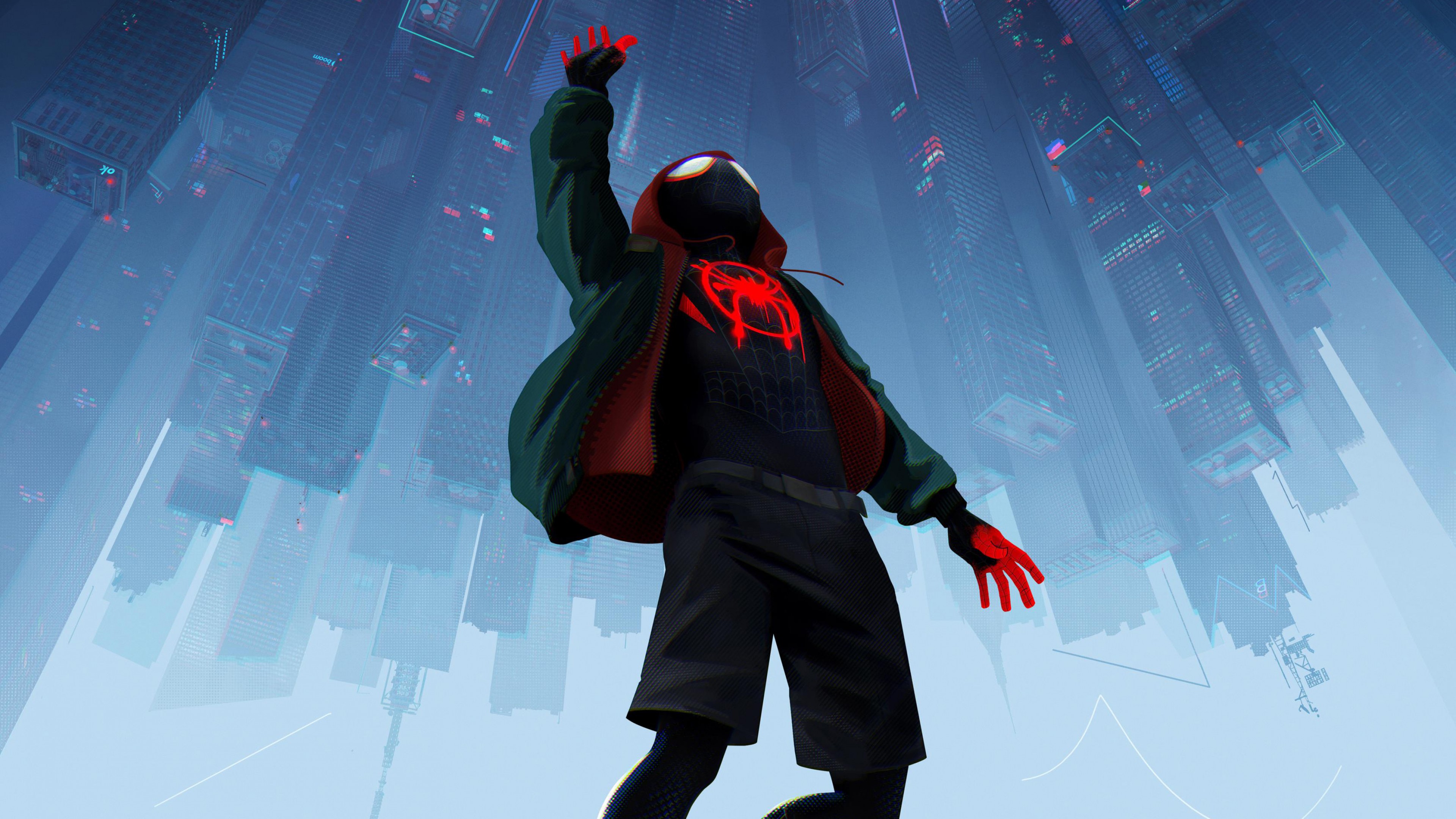 android spider man, spider man: into the spider verse, movie, miles morales