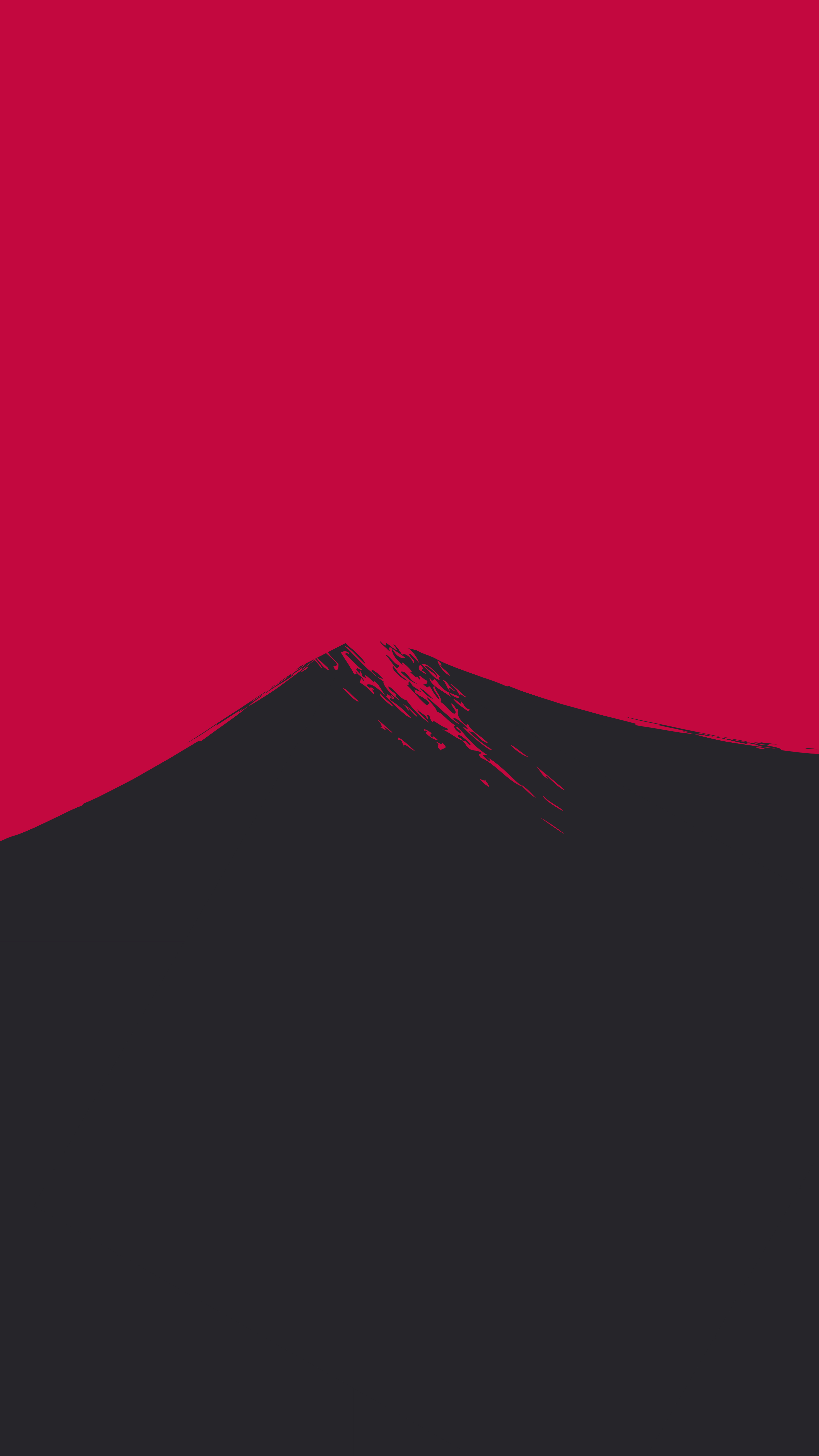mountain, art, top, vertex 4K iPhone