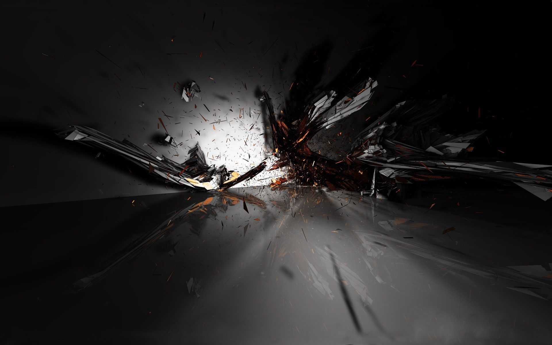 71116 Screensavers and Wallpapers Explosion for phone. Download abstract, black, explosion, shards, smithereens pictures for free