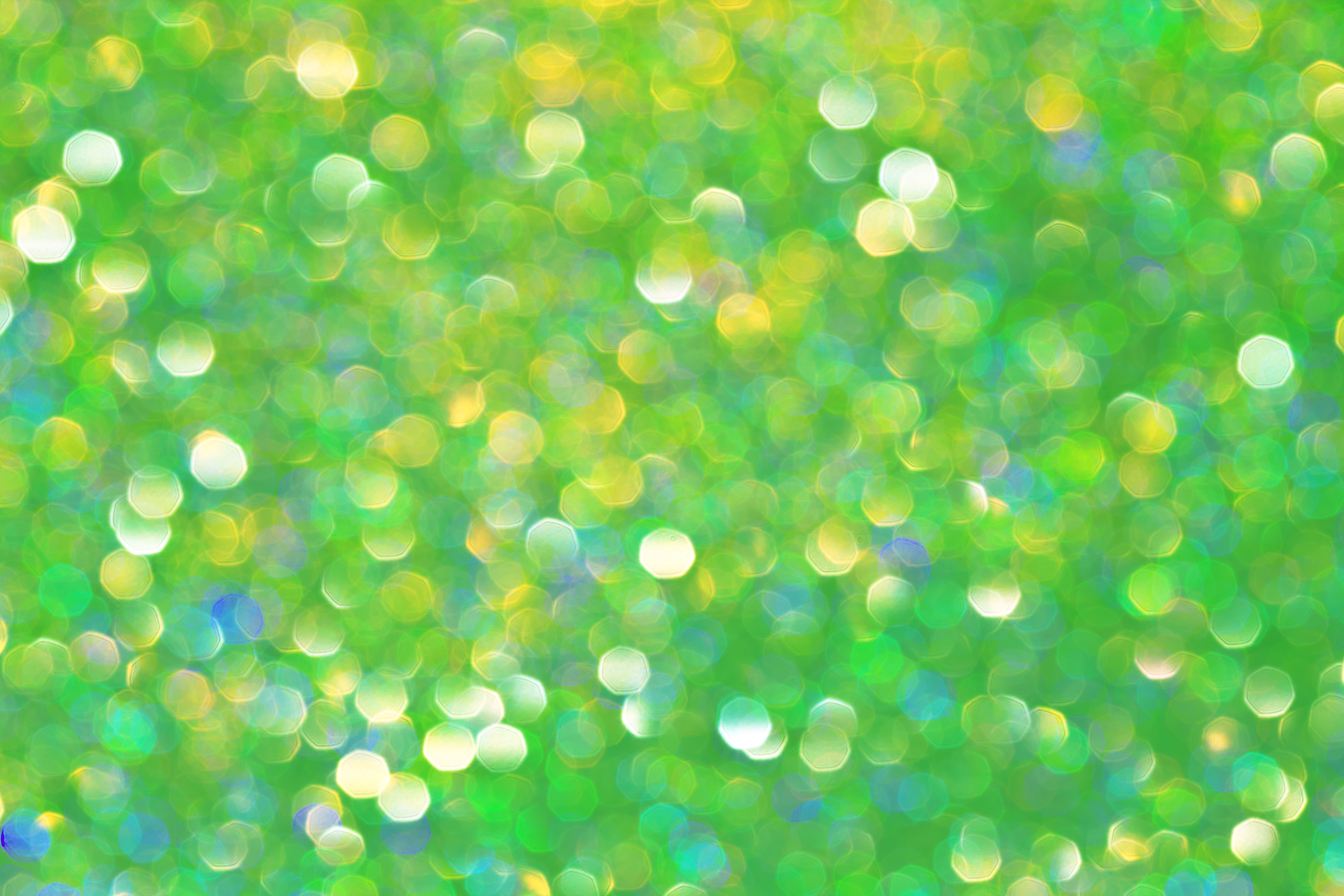 boquet, shine, abstract, green, glare, circles, brilliance, bokeh 32K