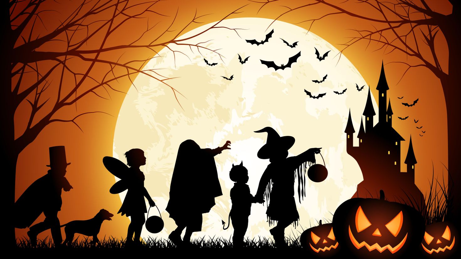 Хэллоуин картинки для детей