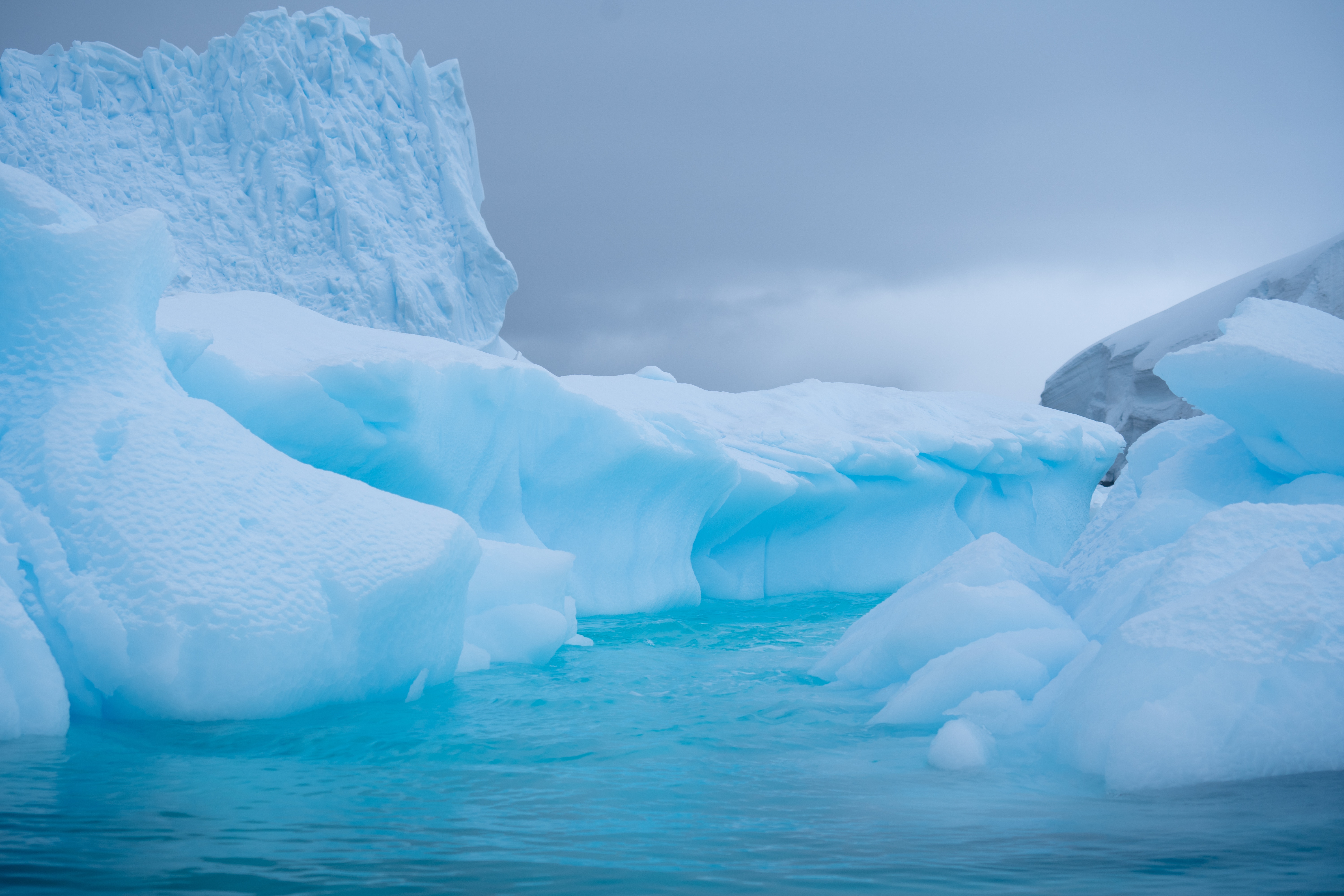 antarctic, snow, water, antarctica Glacier Cellphone FHD pic