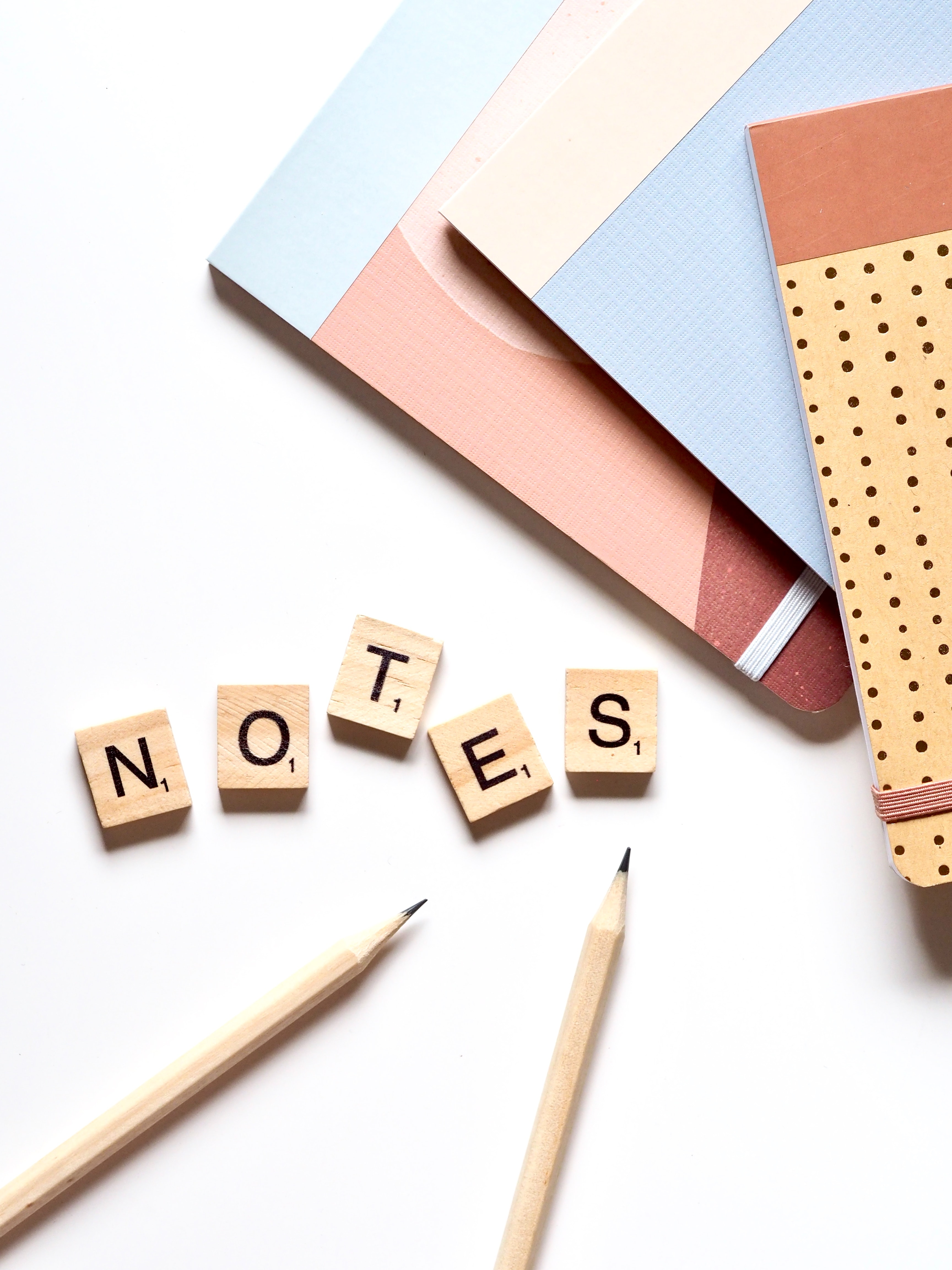 music, words, inscription, pencil, notebook, cubes, notes, notebooks