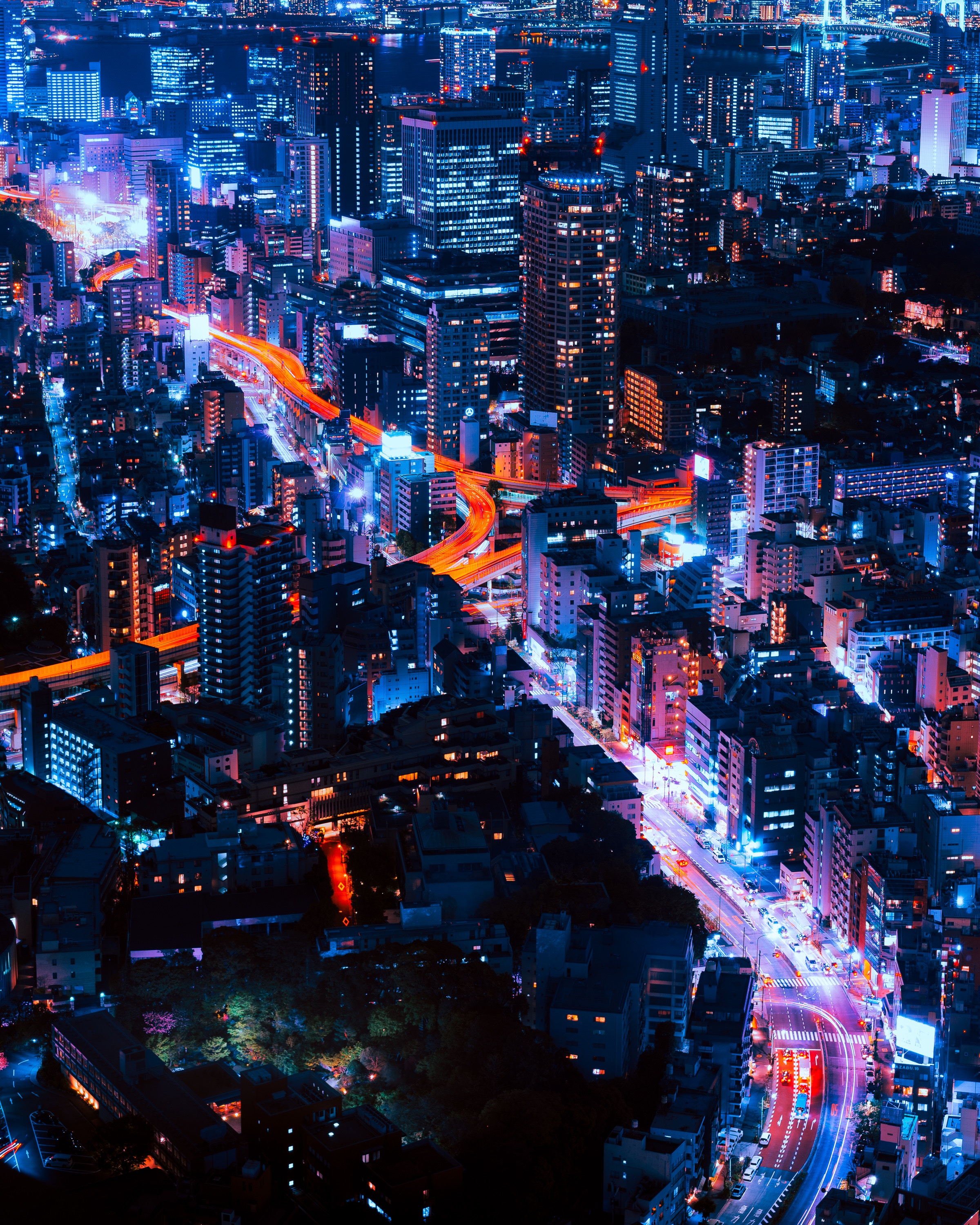 Die besten Night City-Hintergründe für den Telefonbildschirm