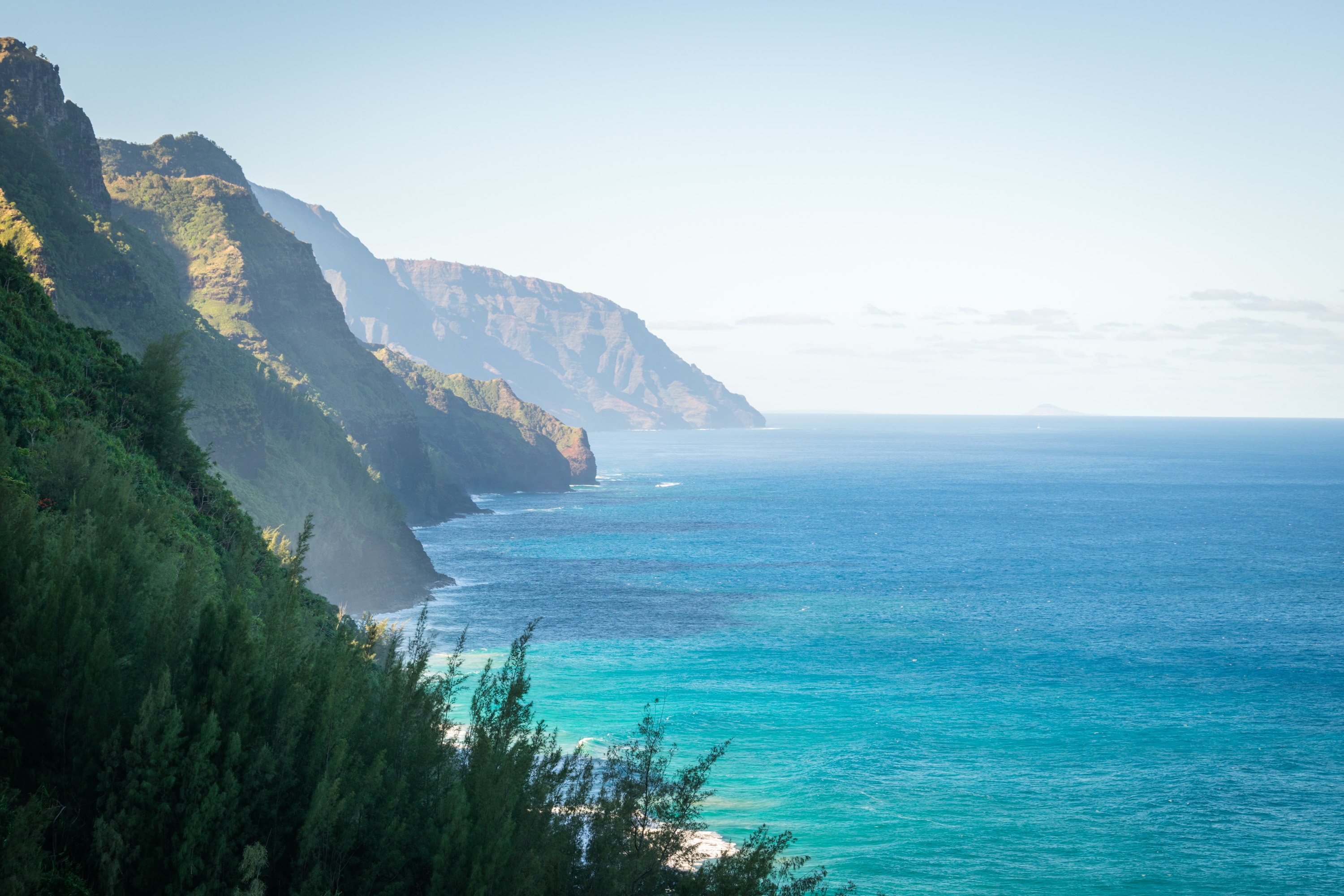 62397 Hintergrundbilder und Hawaii Bilder auf dem Desktop. Laden Sie natur, ozean, mountains Bildschirmschoner kostenlos auf den PC herunter