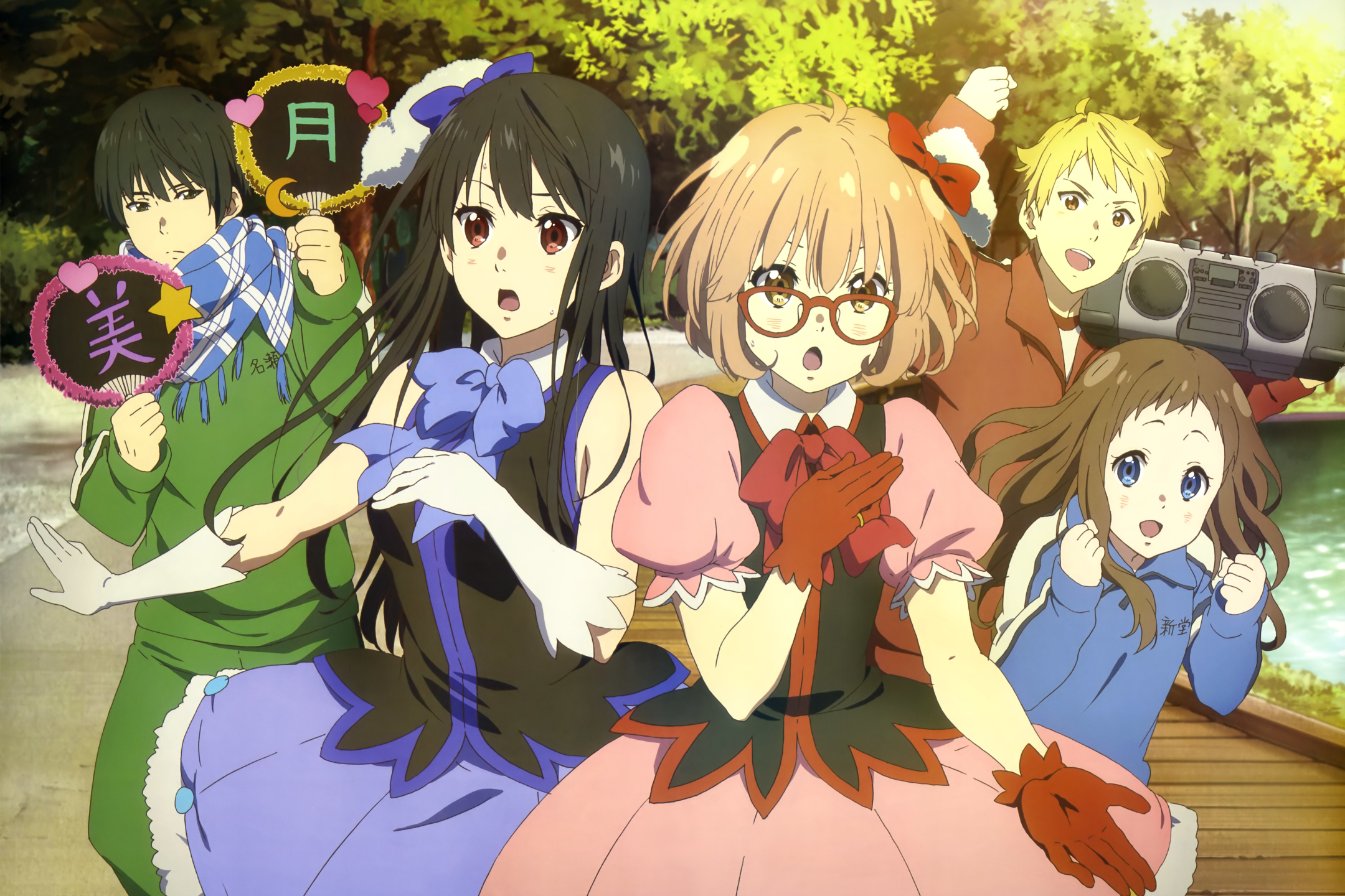Beyond the Boundary аниме