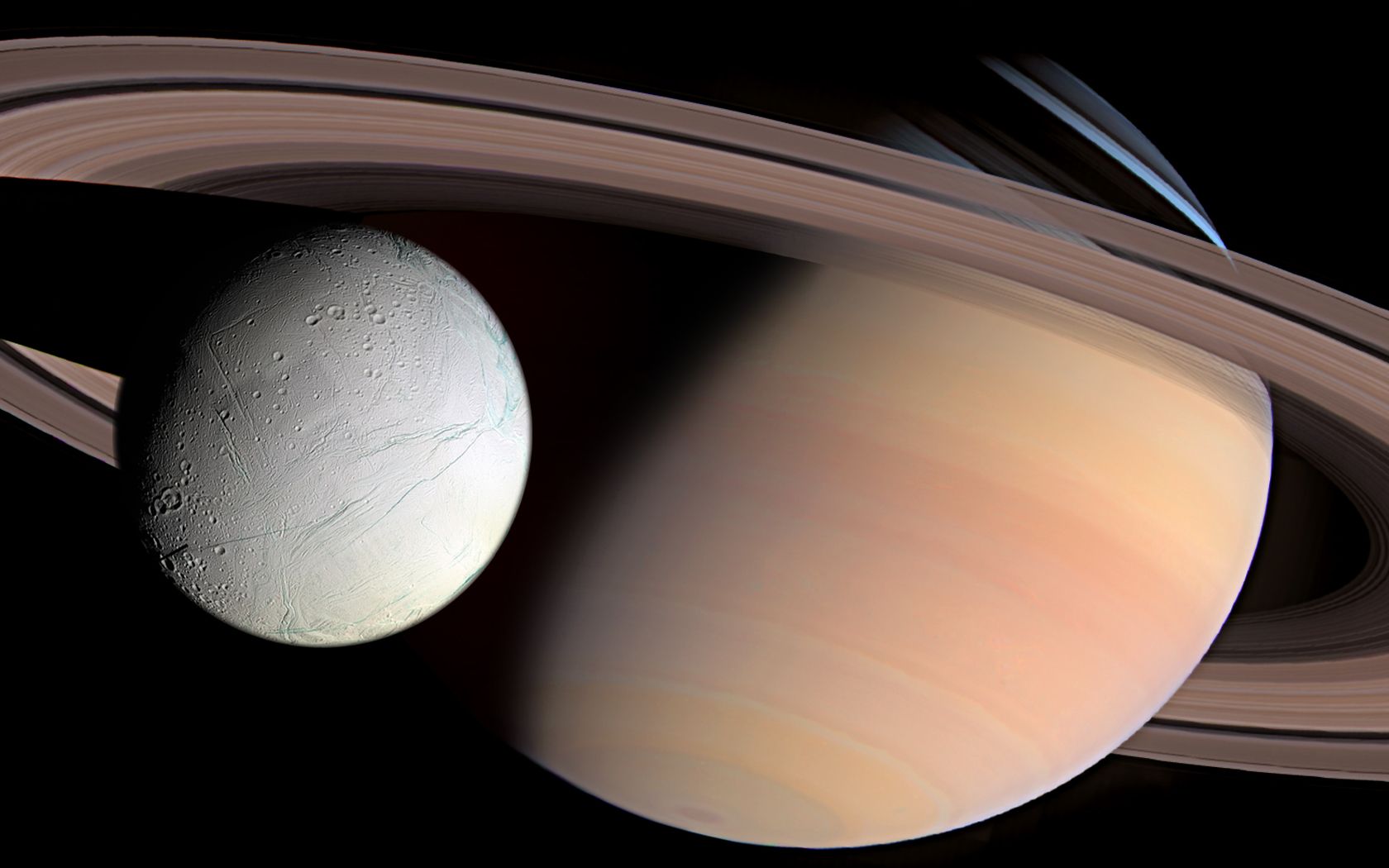 planetary ring, space, sci fi, enceladus Hd 1080p Mobile