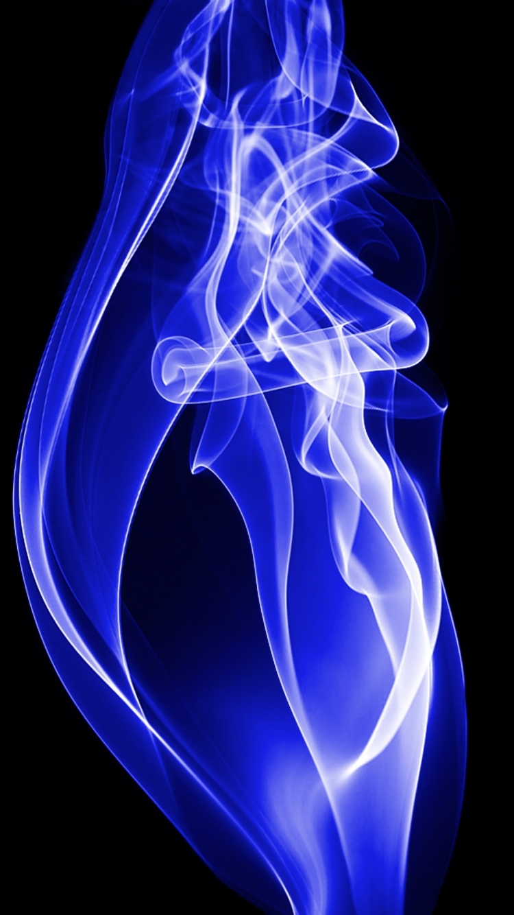 blue, pattern, plasma, smoke, abstract