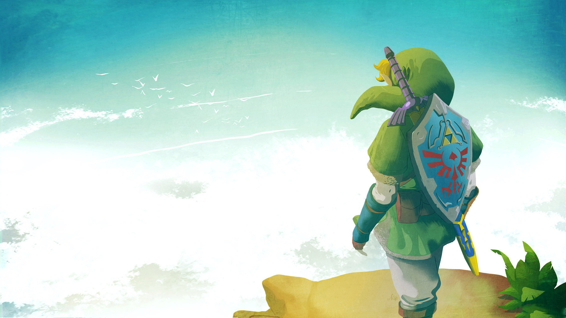 Игра the Legend of Zelda: Skyward Sword HD линк