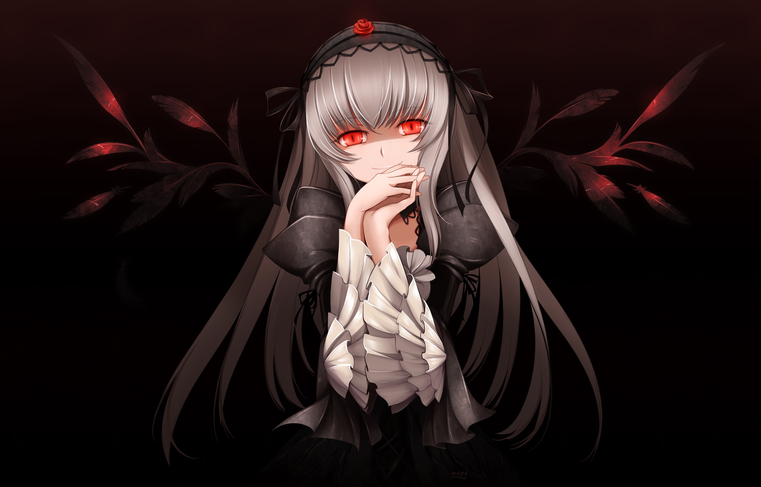 117118 Screensavers and Wallpapers Gothic for phone. Download anime, girl, gothic, eyes pictures for free