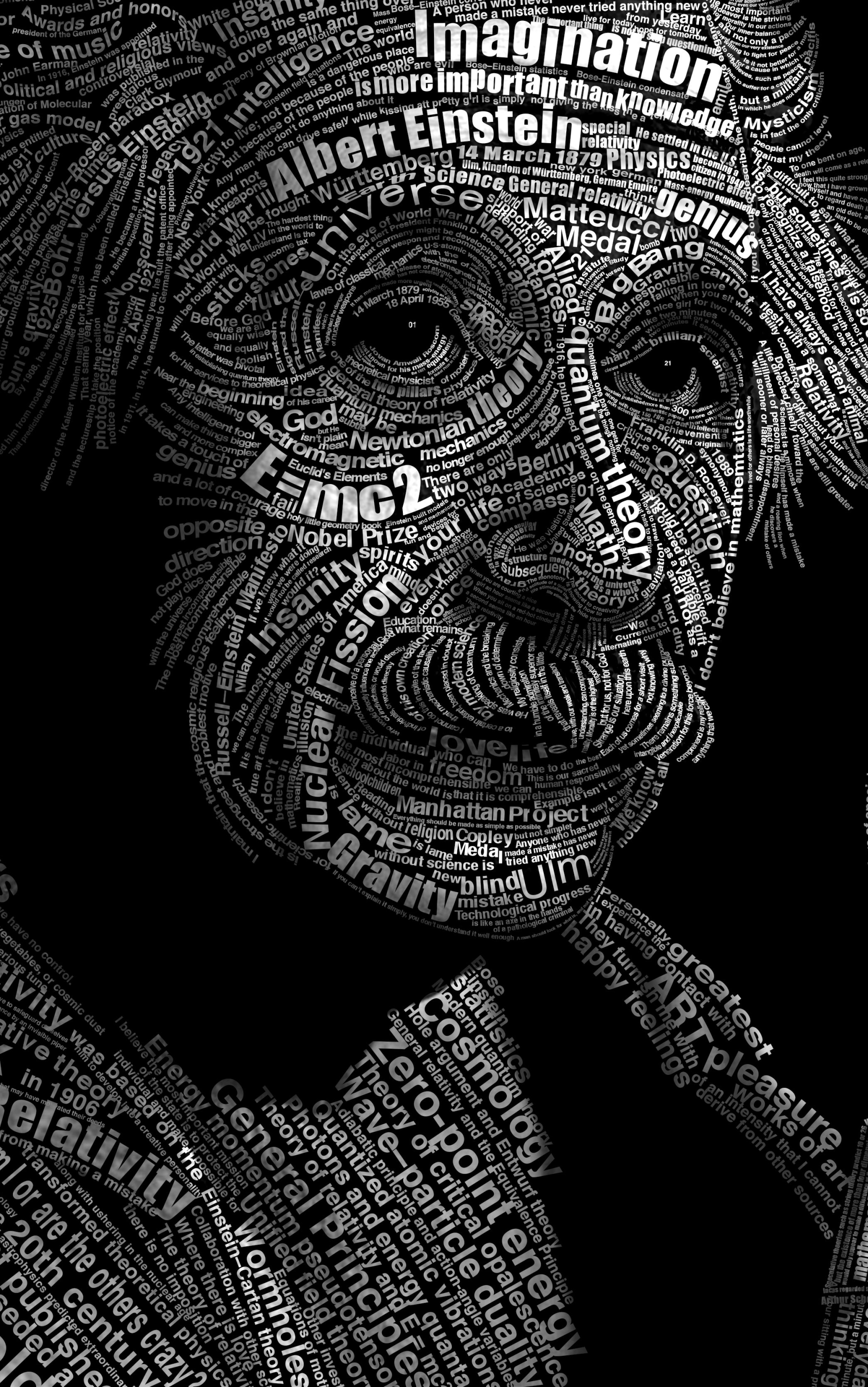Descargar las imágenes de Albert Einstein gratis para teléfonos Android y  iPhone, fondos de pantalla de Albert Einstein para teléfonos móviles