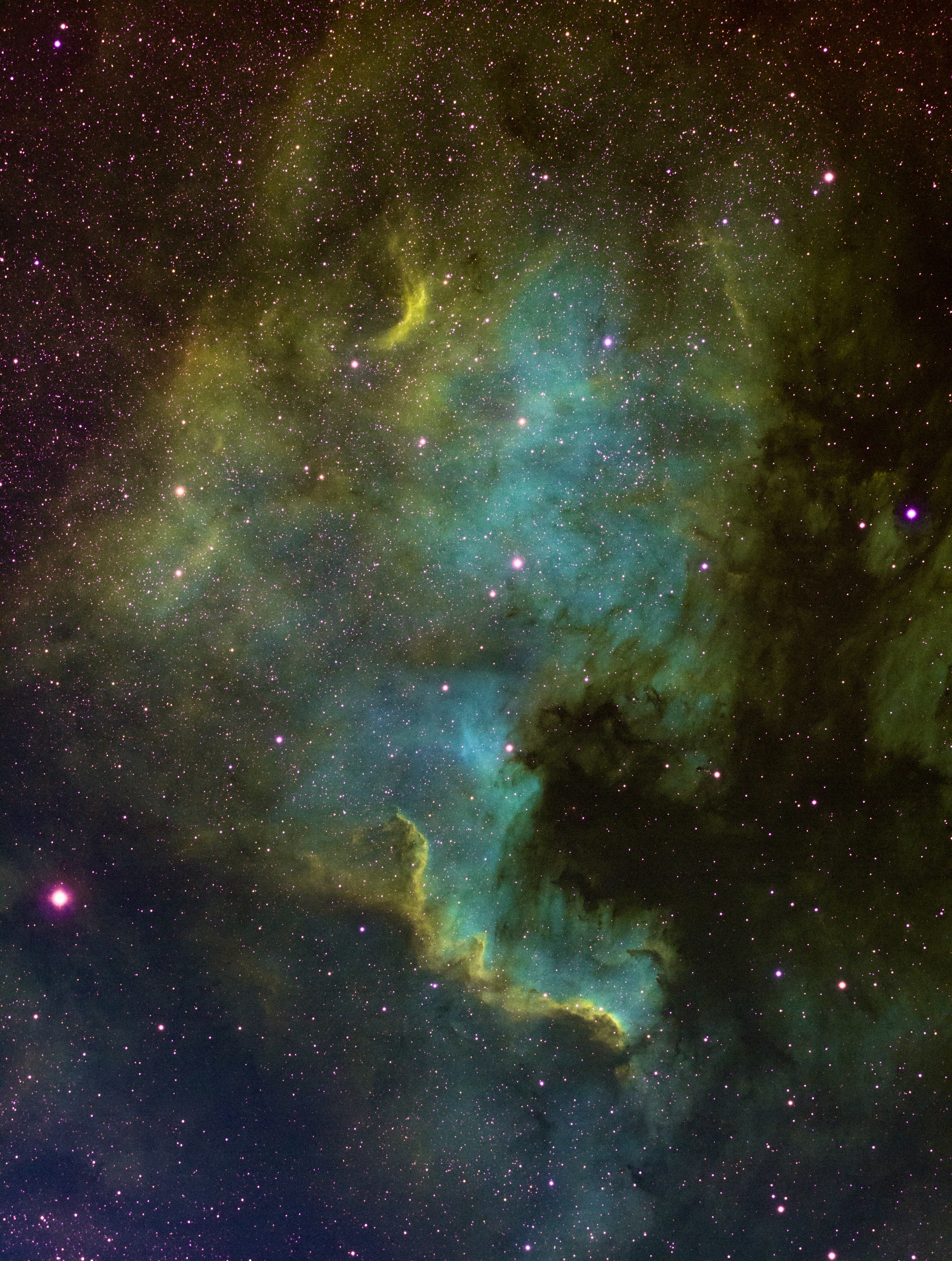 nebula, universe, stars cellphone