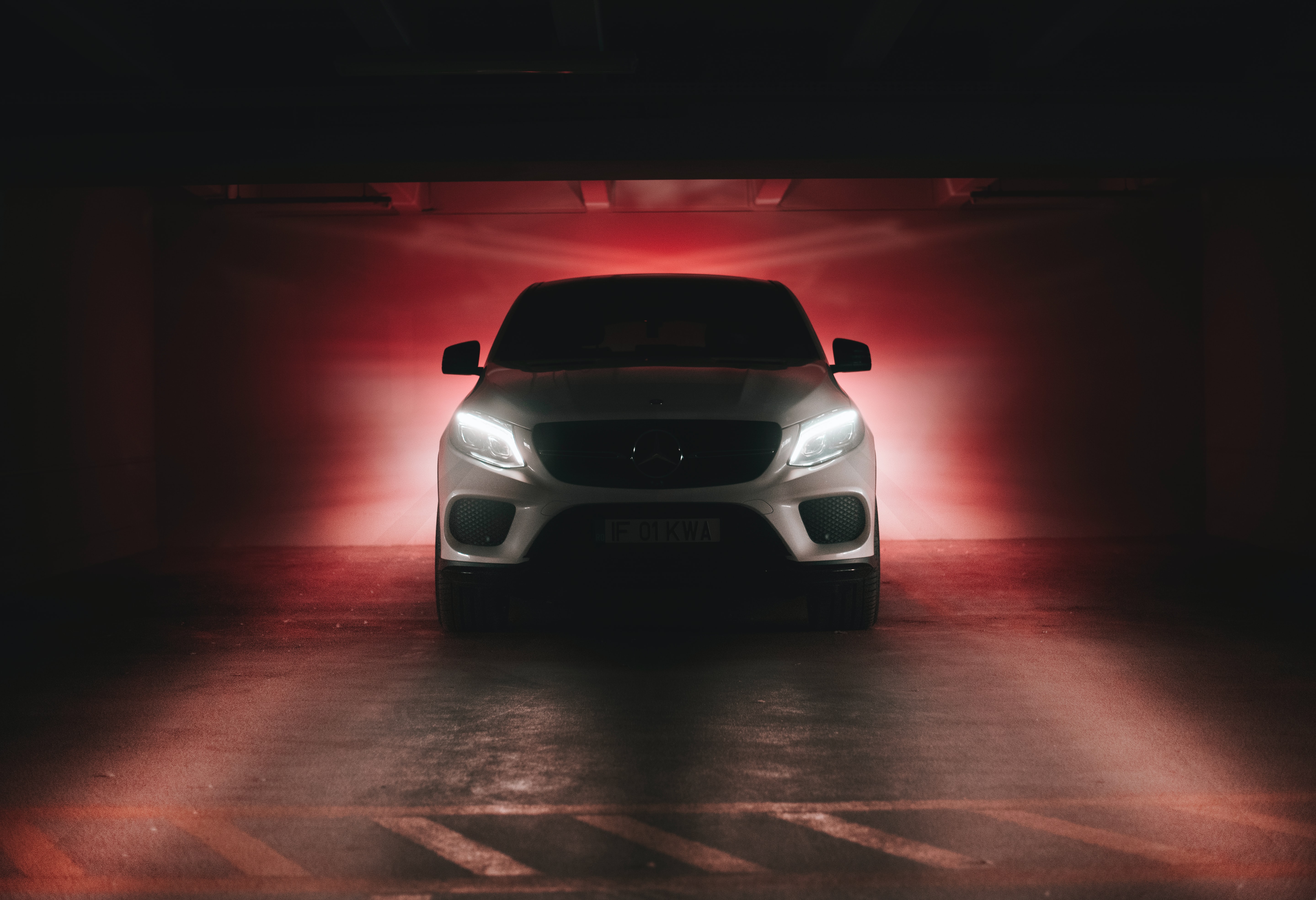 119340 free wallpaper 1080x2400 for phone, download images glow, front view, cars, mercedes benz gl 350d 1080x2400 for mobile