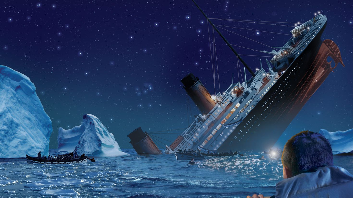 Фон для презентации Титаник