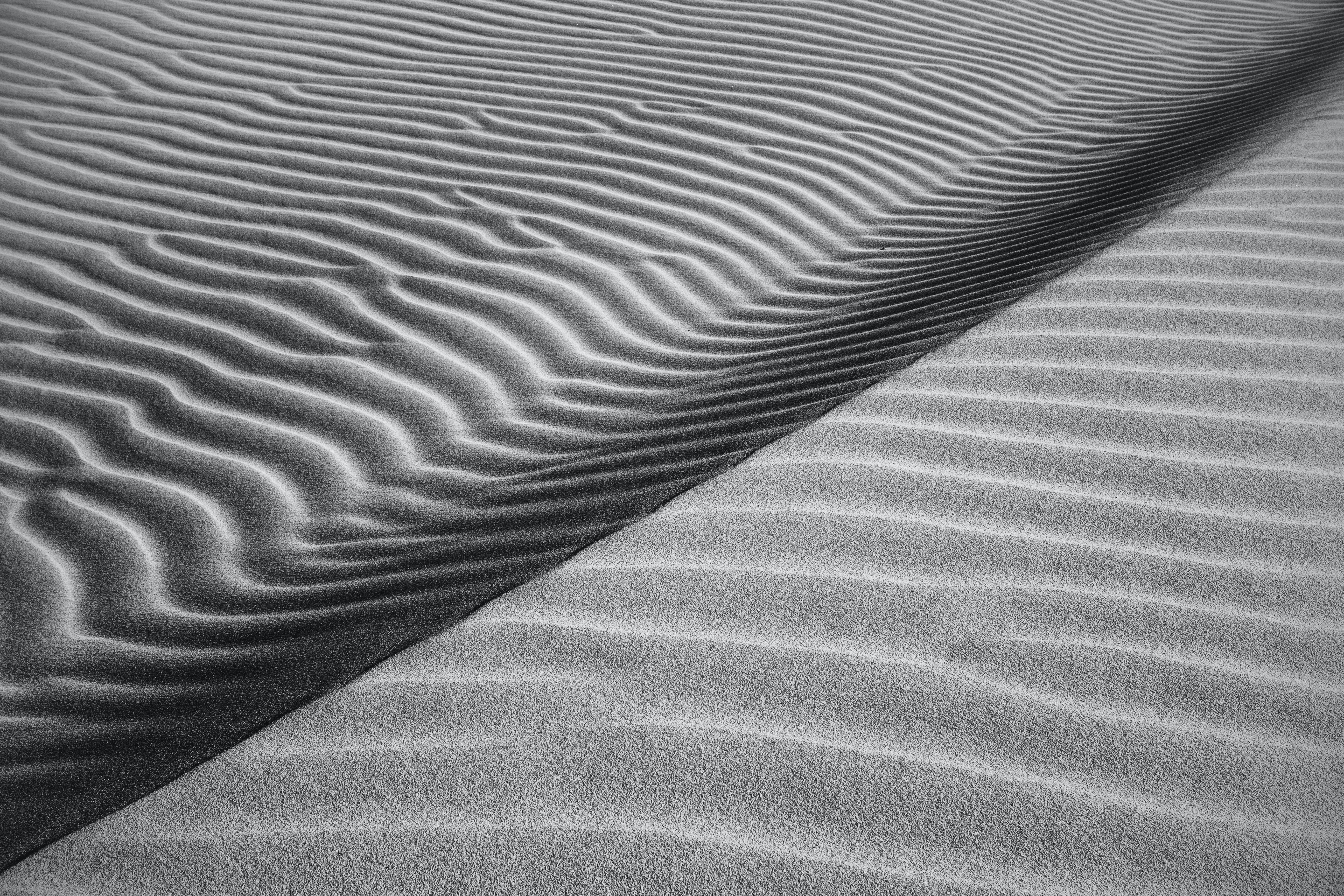 Download Phone wallpaper nature, sand, dune, waves