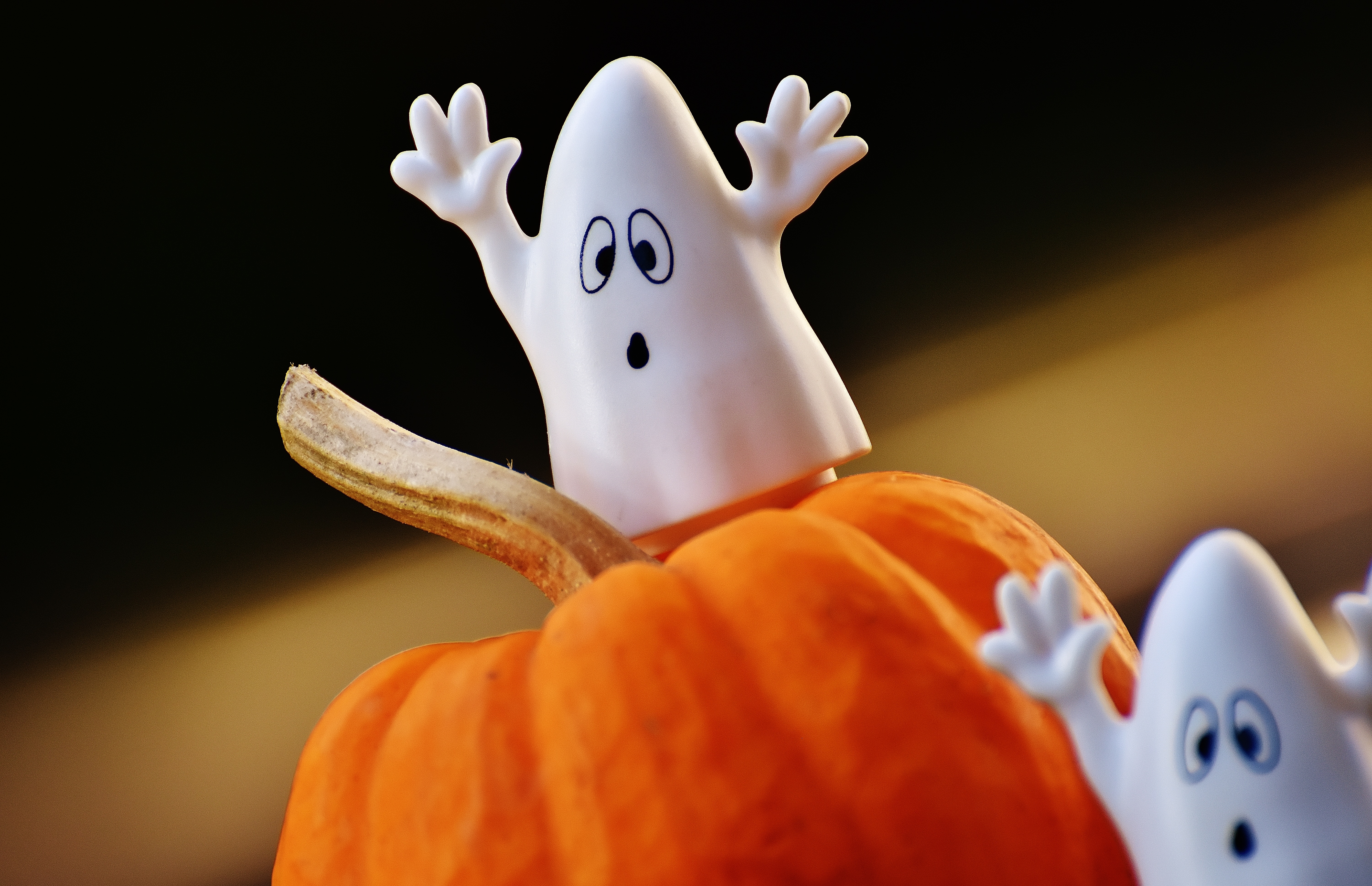 Phone Wallpaper pumpkin, ghosts, halloween, holidays