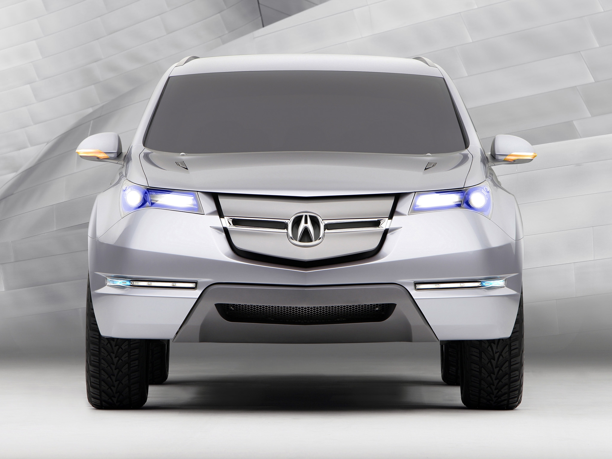 acura, concept car, front view, mdx home screen for smartphone