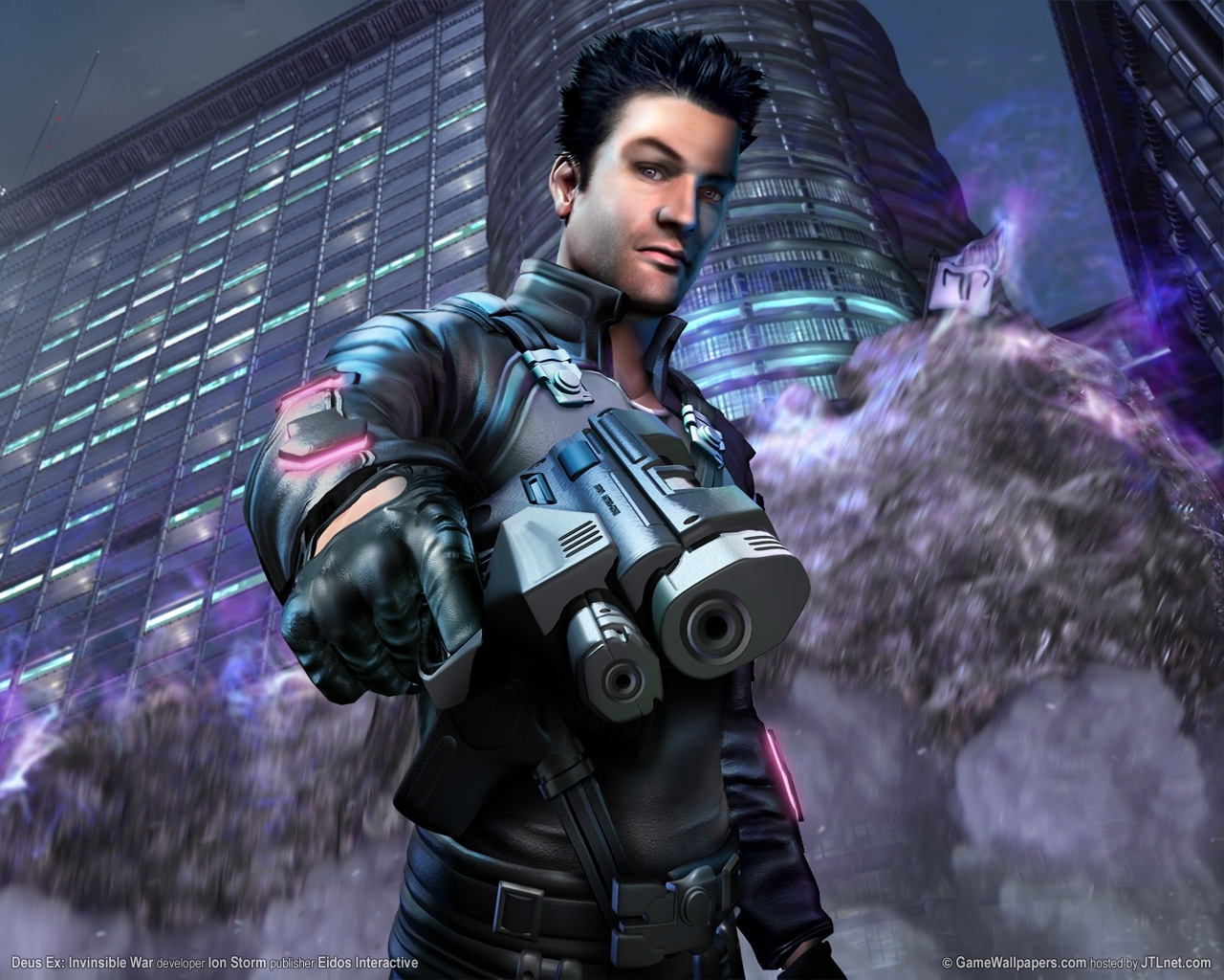 Handy-Wallpaper Spiele, Deus Ex: Invisible War kostenlos herunterladen.