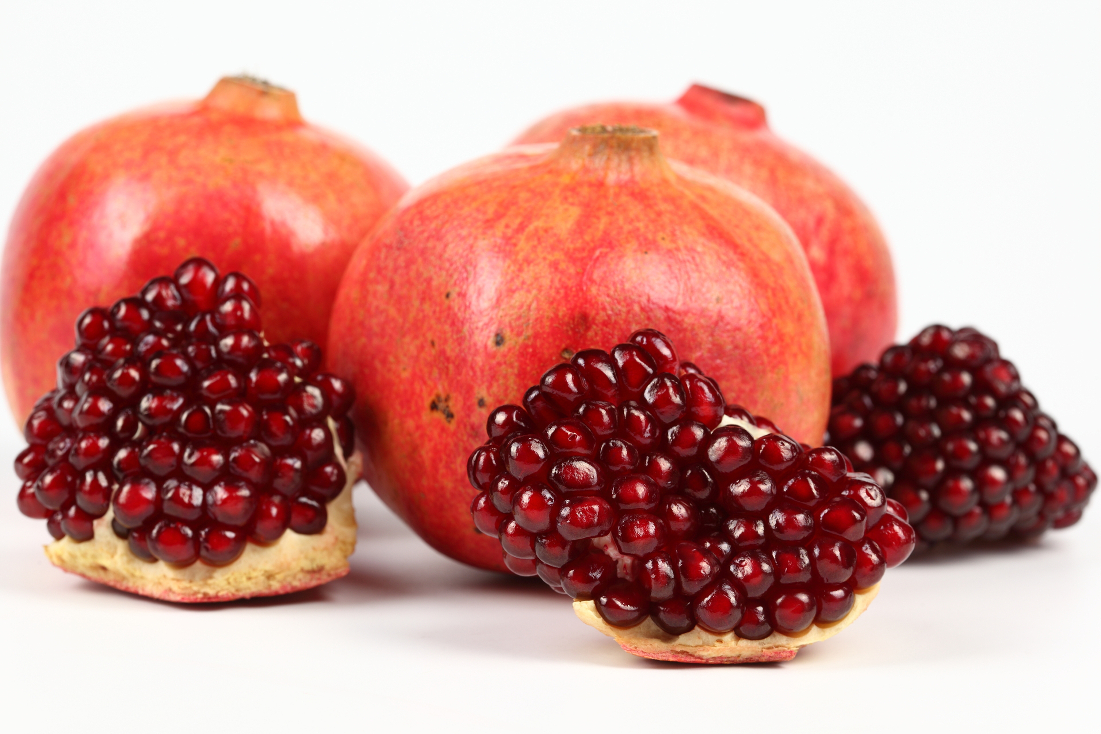 pomegranate, ripe, berries, food, fruit, garnet