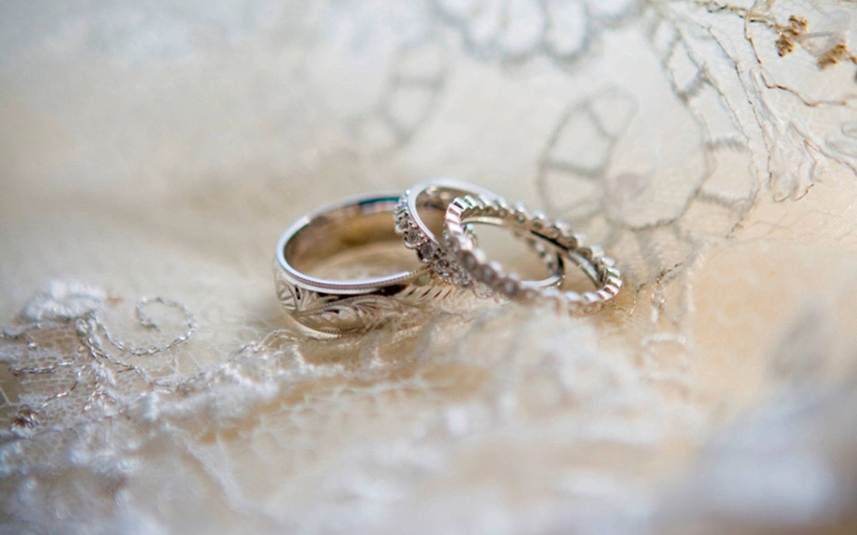love, wedding, rings, gold, patterns Full HD