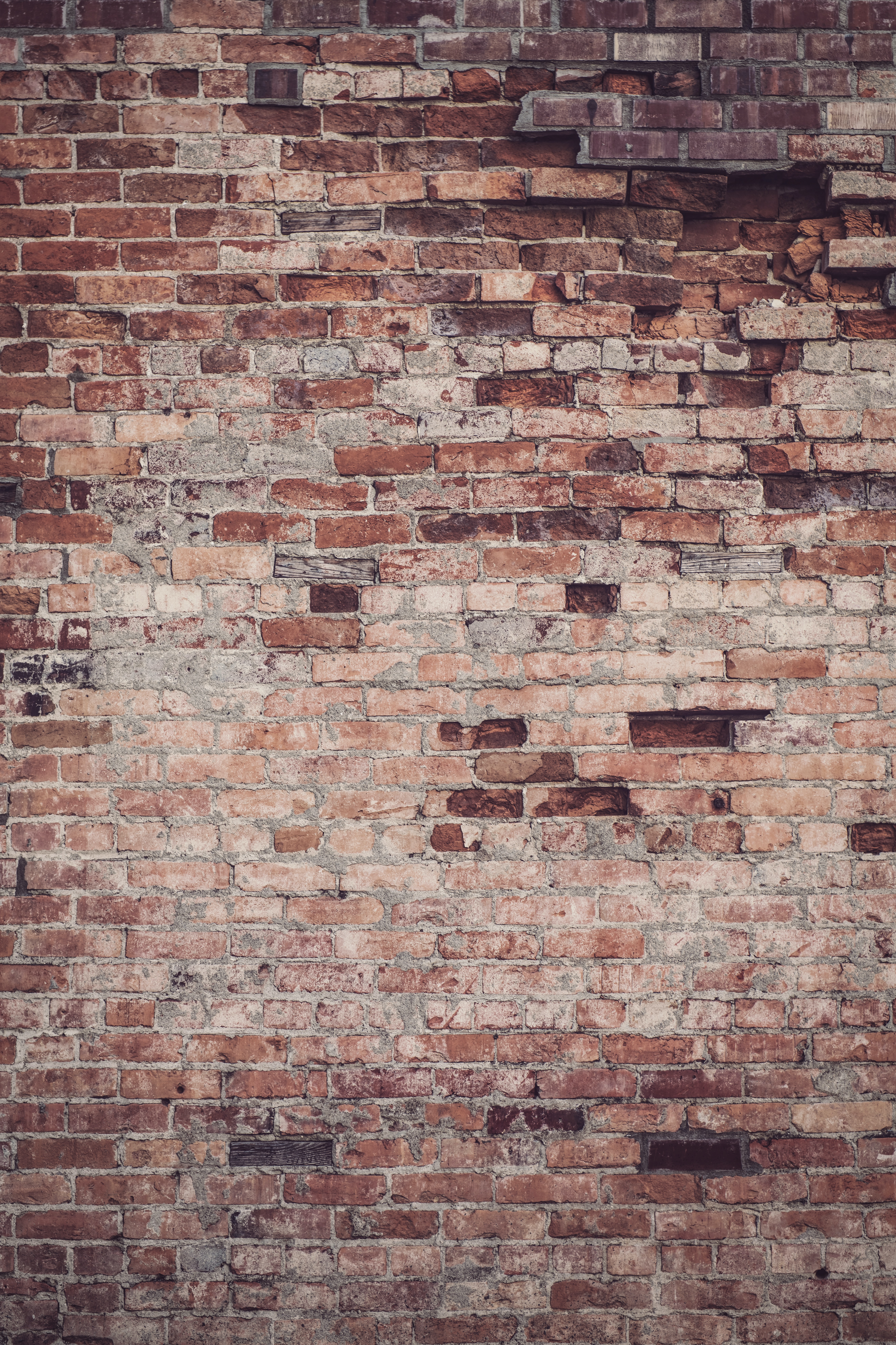 bricks, textures, wall, texture home screen for smartphone
