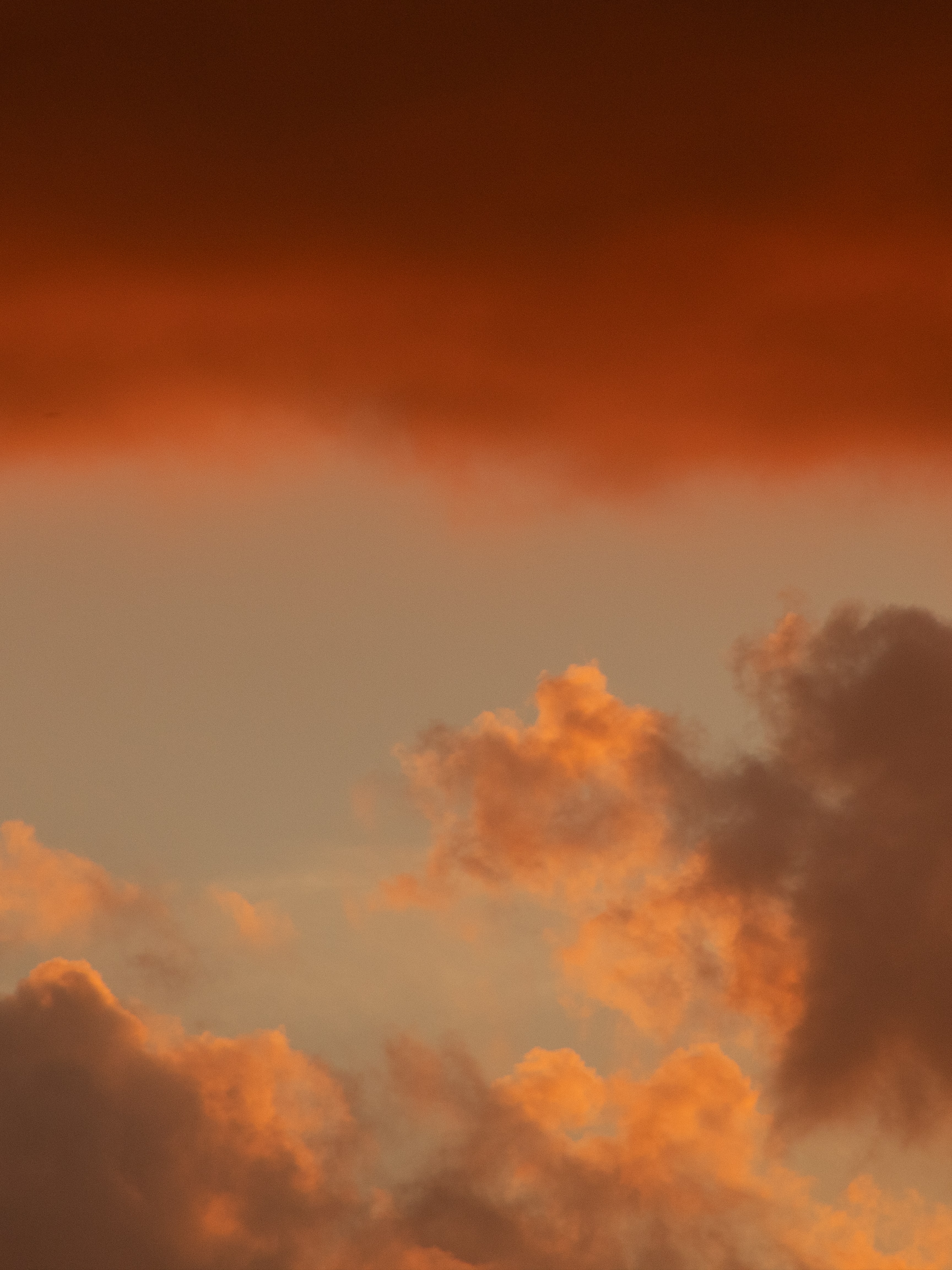 157710 free download Orange wallpapers for phone, beautiful, clouds, sky, sunset Orange images and screensavers for mobile