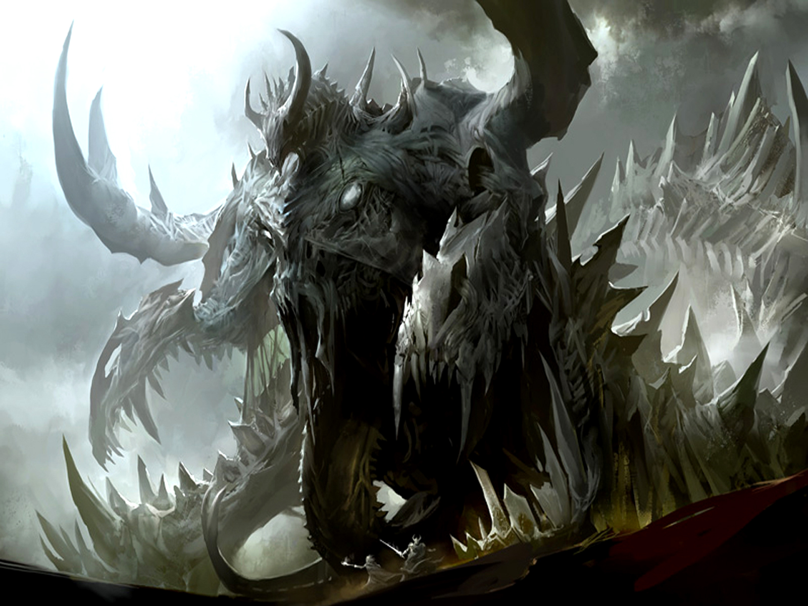 monster, dragon, fantasy 1080p