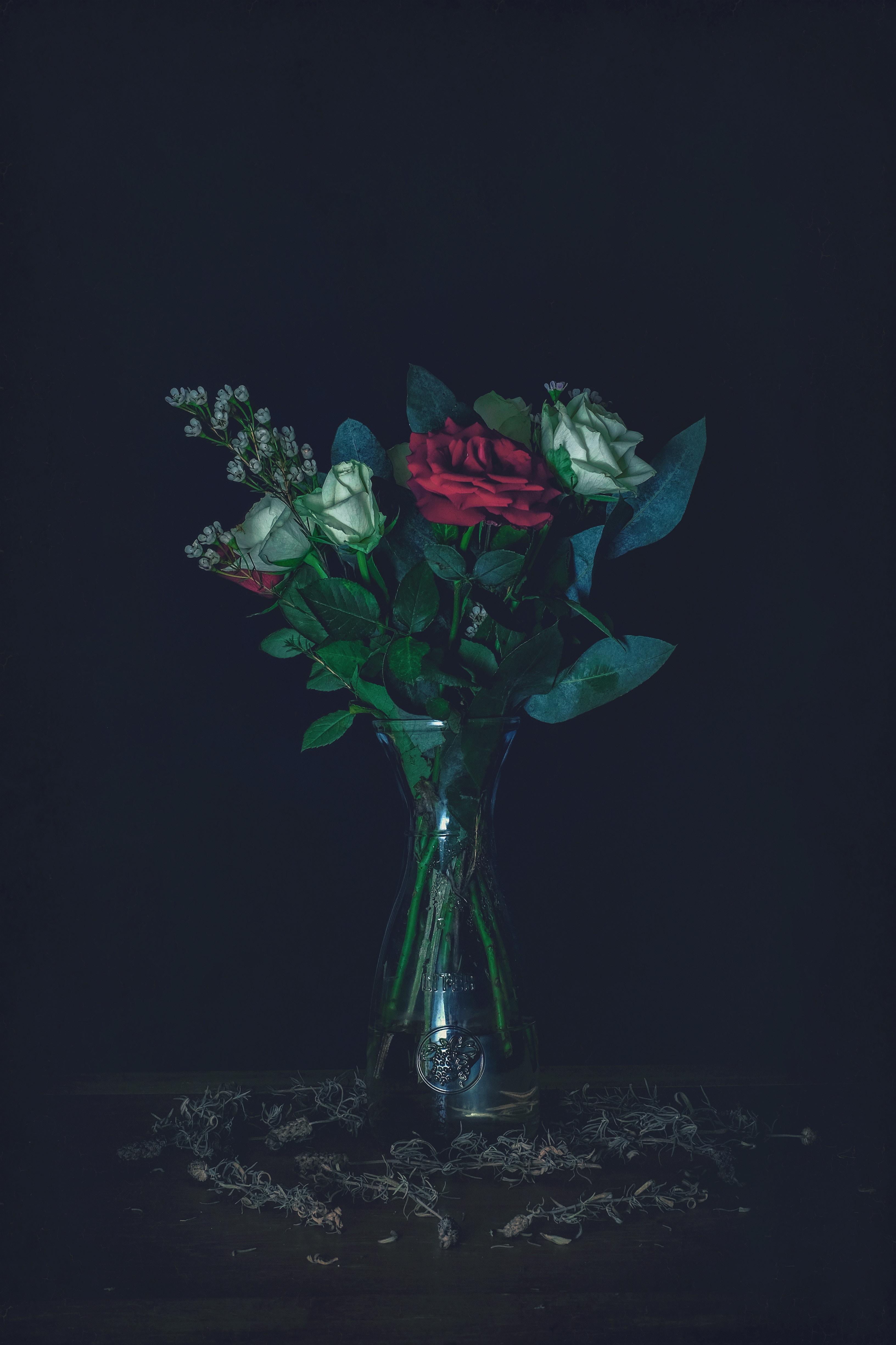 Images & Pictures roses, dark, bouquet Vase