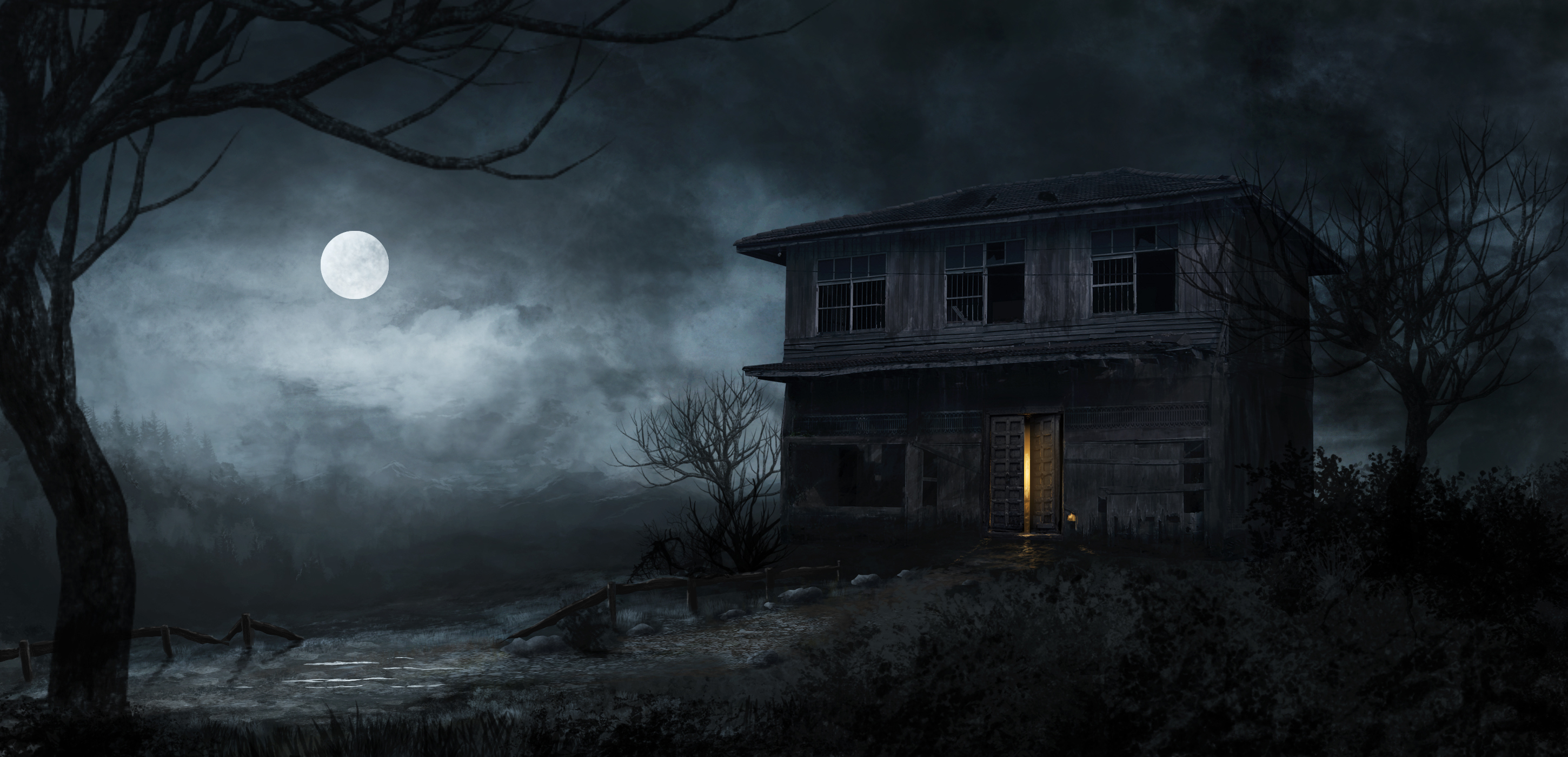 iPhone Wallpapers  Haunted House