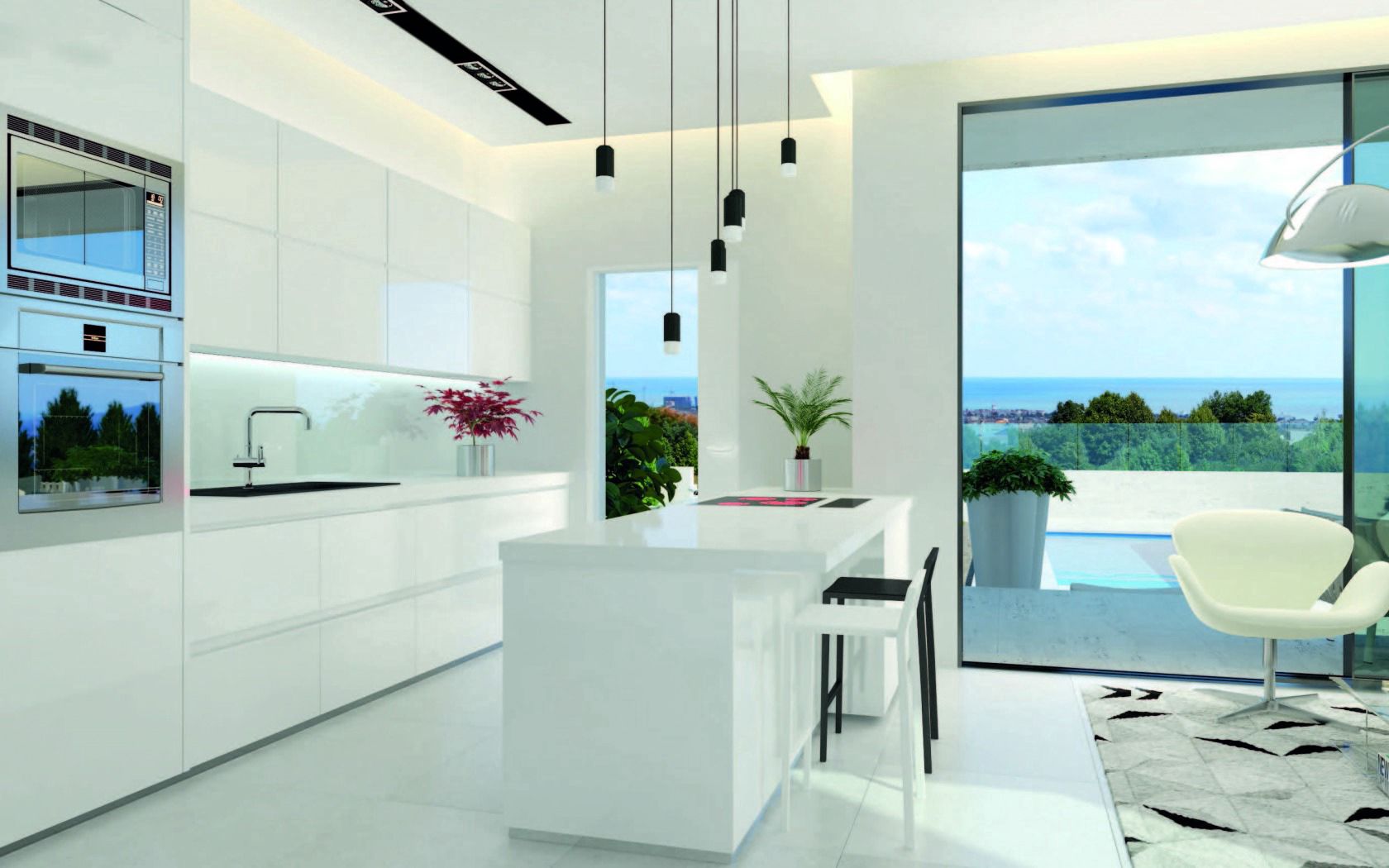 furniture, design, interior, miscellanea, miscellaneous, style, kitchen HD wallpaper