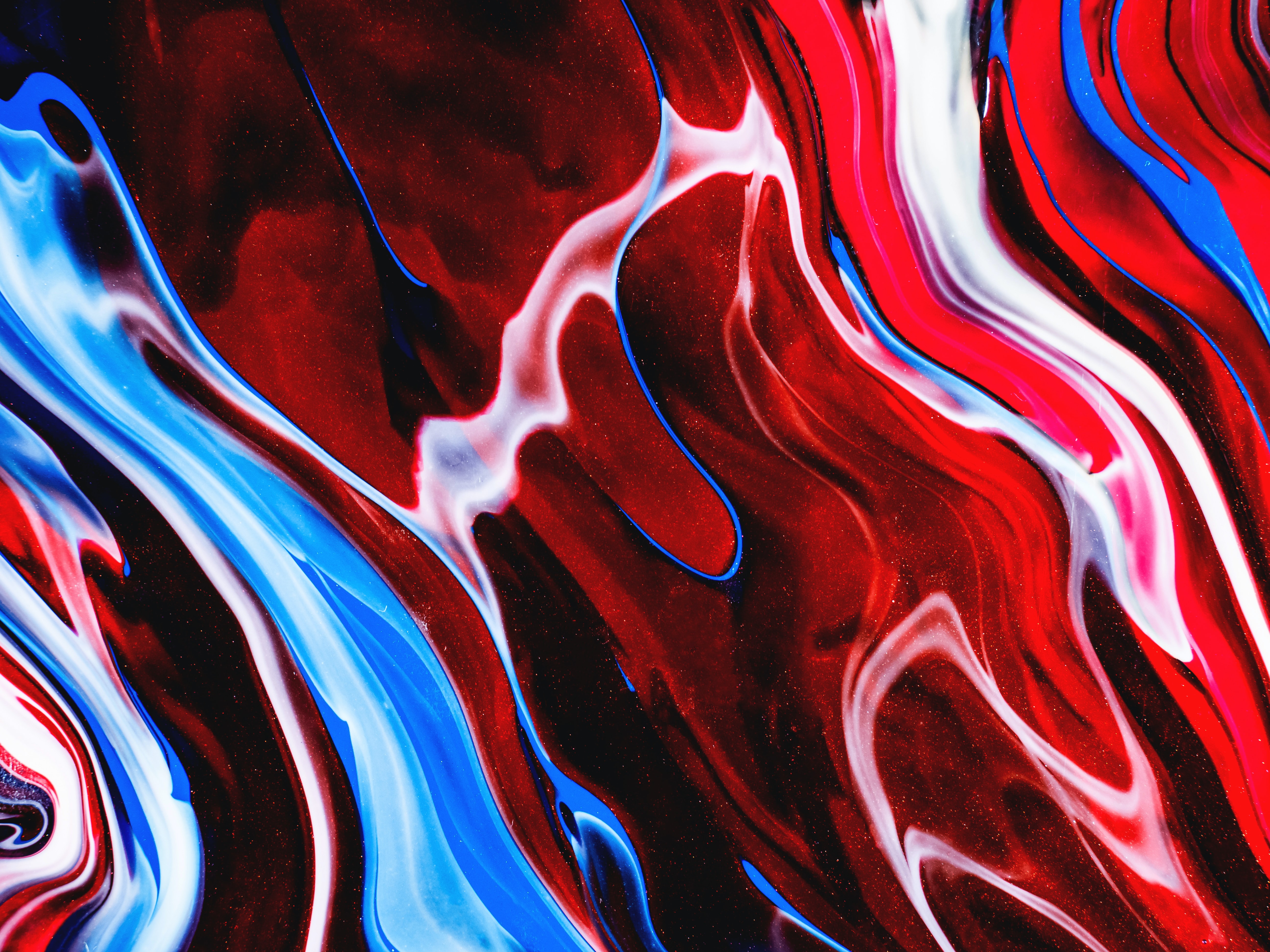 Download mobile wallpaper Multicolored, Abstract, Motley, Paint, Liquid, Fluid Art, Distortion for free.