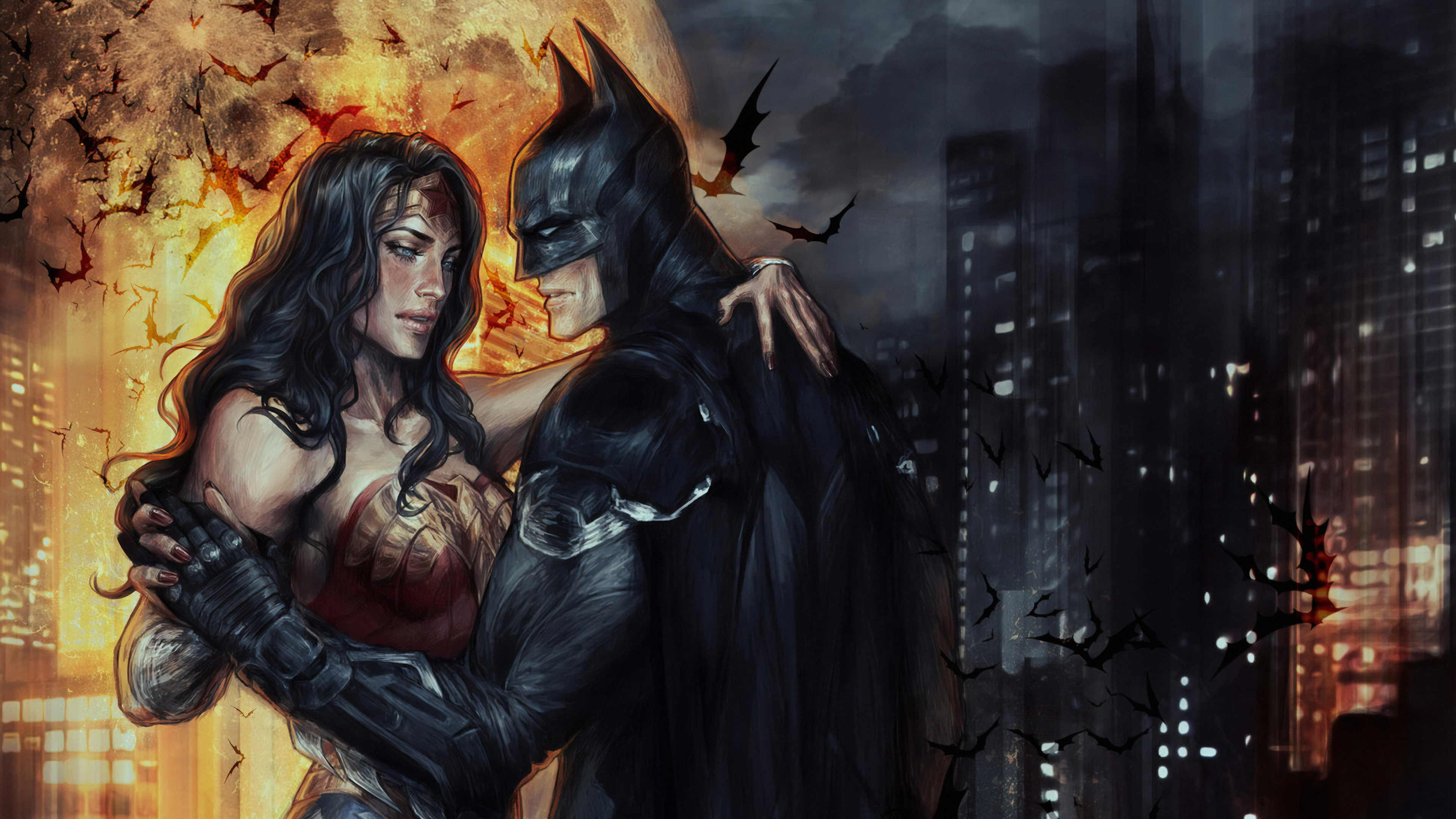 Женская бэтмен. Бэтмен и Вандер Вумен. Бэтмен и чудо женщина. Бэтмен и чудо женщина поцелуй. Бэтмен против чудо женщины.