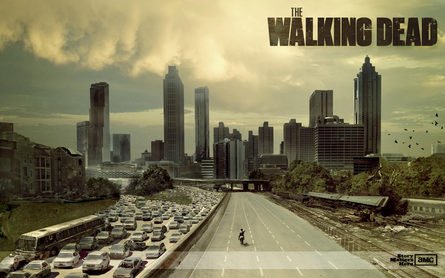 The Walking Dead 4K Wallpaper