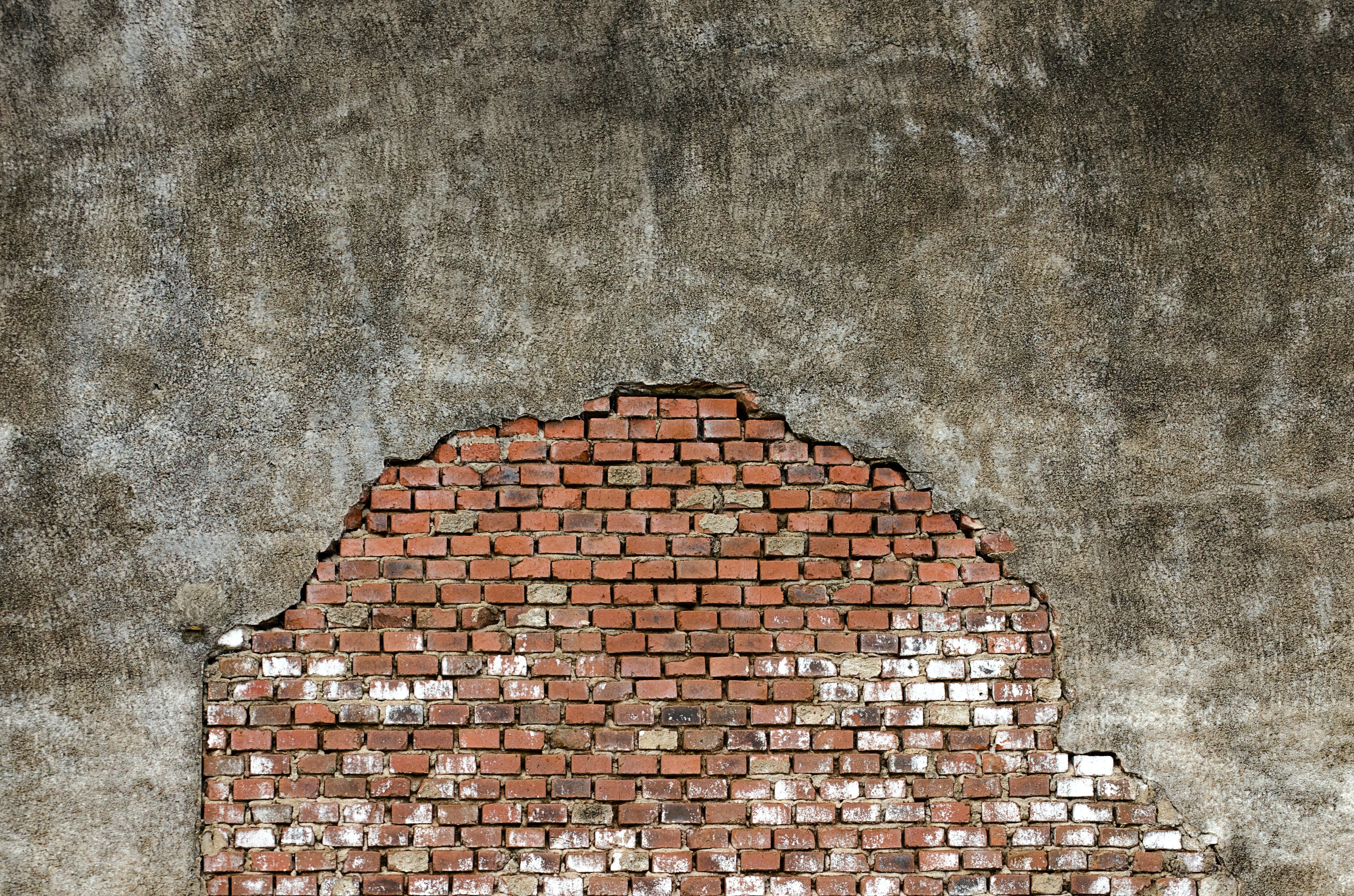 Brick Wall concrete, bricks, textures, wall Free Stock Photos