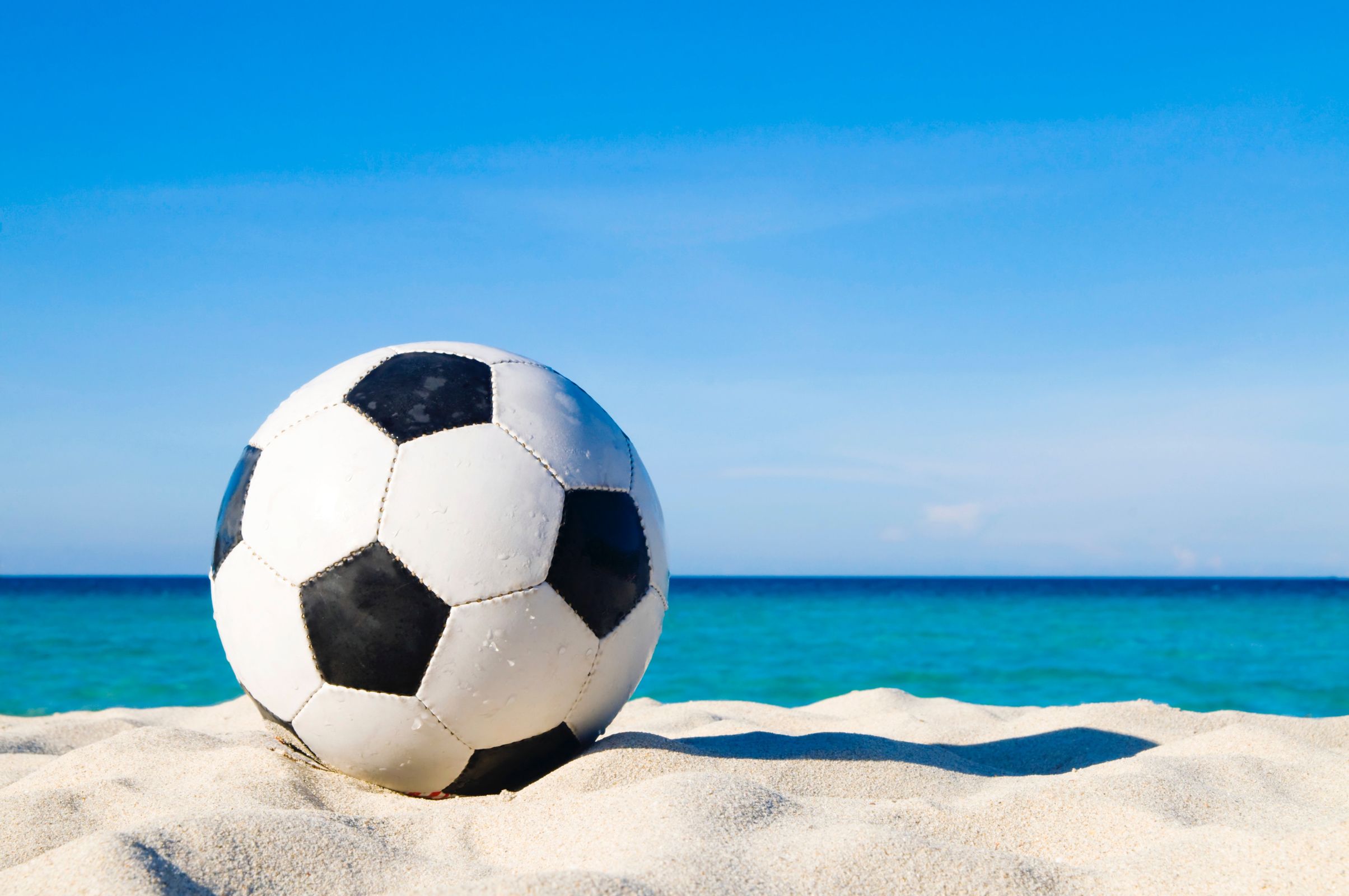 Download mobile wallpaper: Soccer Ball, Sand, Football, Sports, free