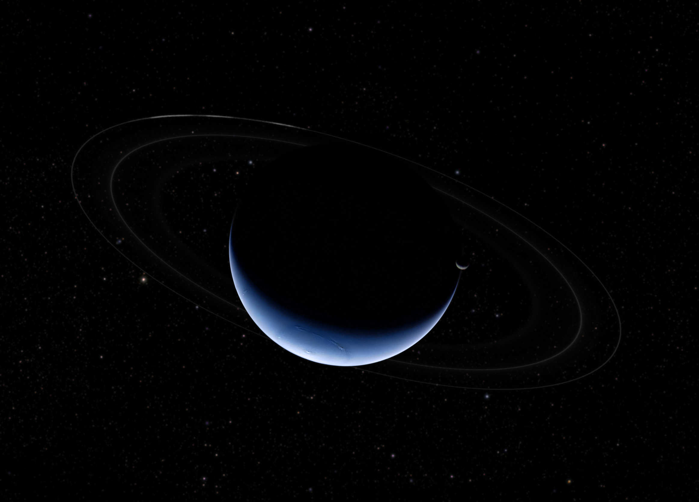 Кольца Нептуна Вояджер 2