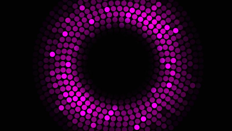 Фиолетовый круг на прозрачном фоне