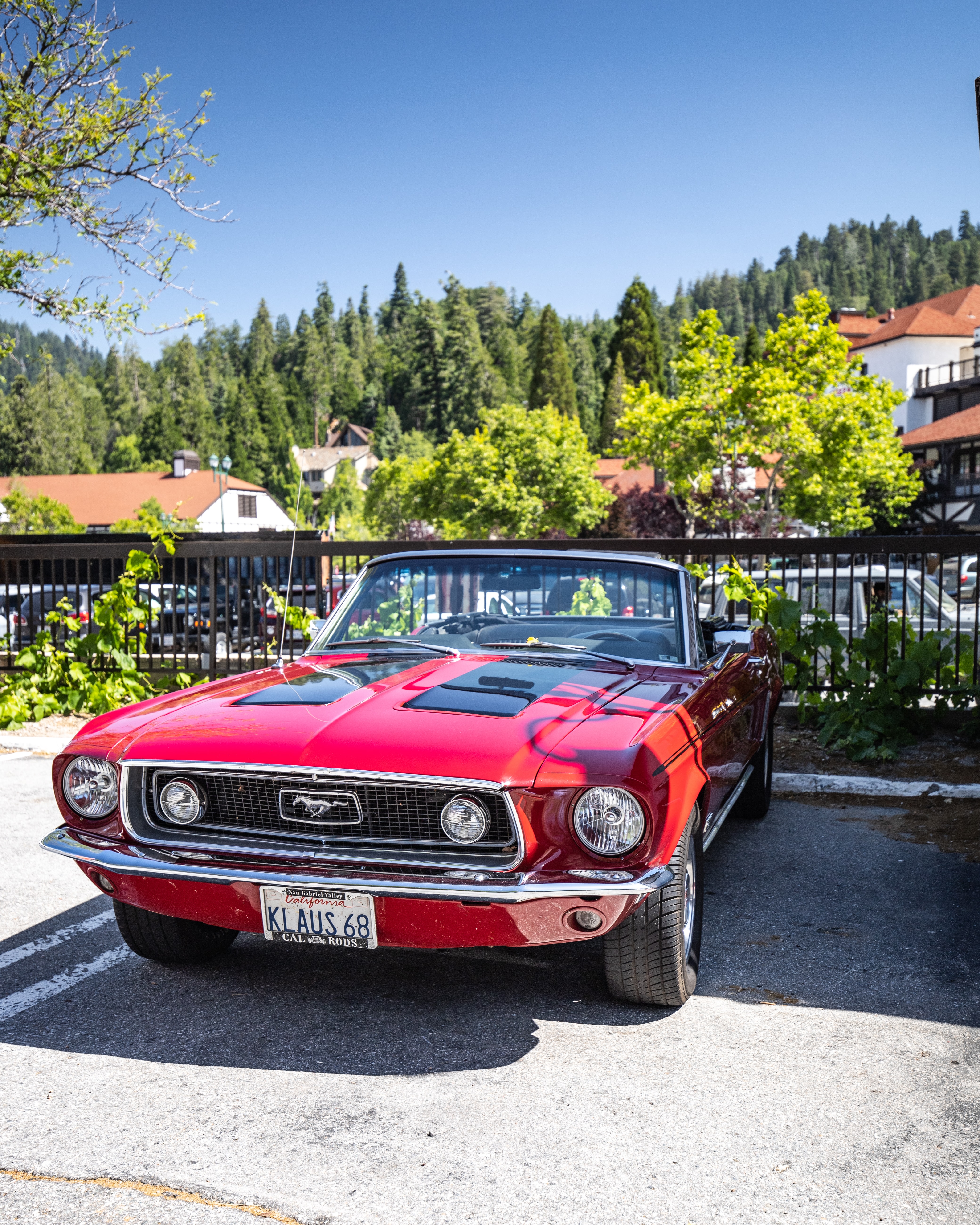mustang, cars, lights, car, front view, headlights, retro