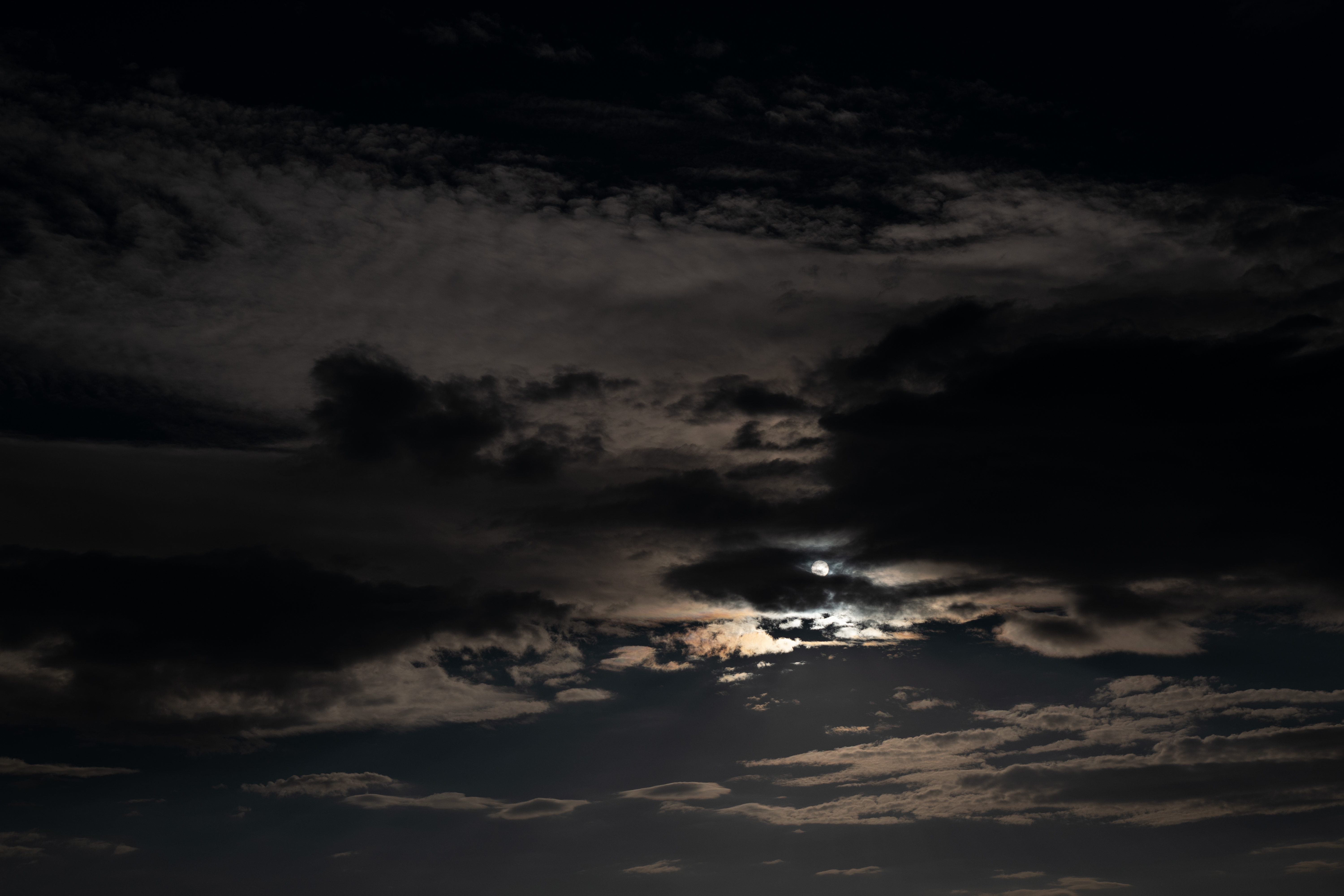 61507 download wallpaper moon, sky, night, clouds, dark, night sky screensavers and pictures for free