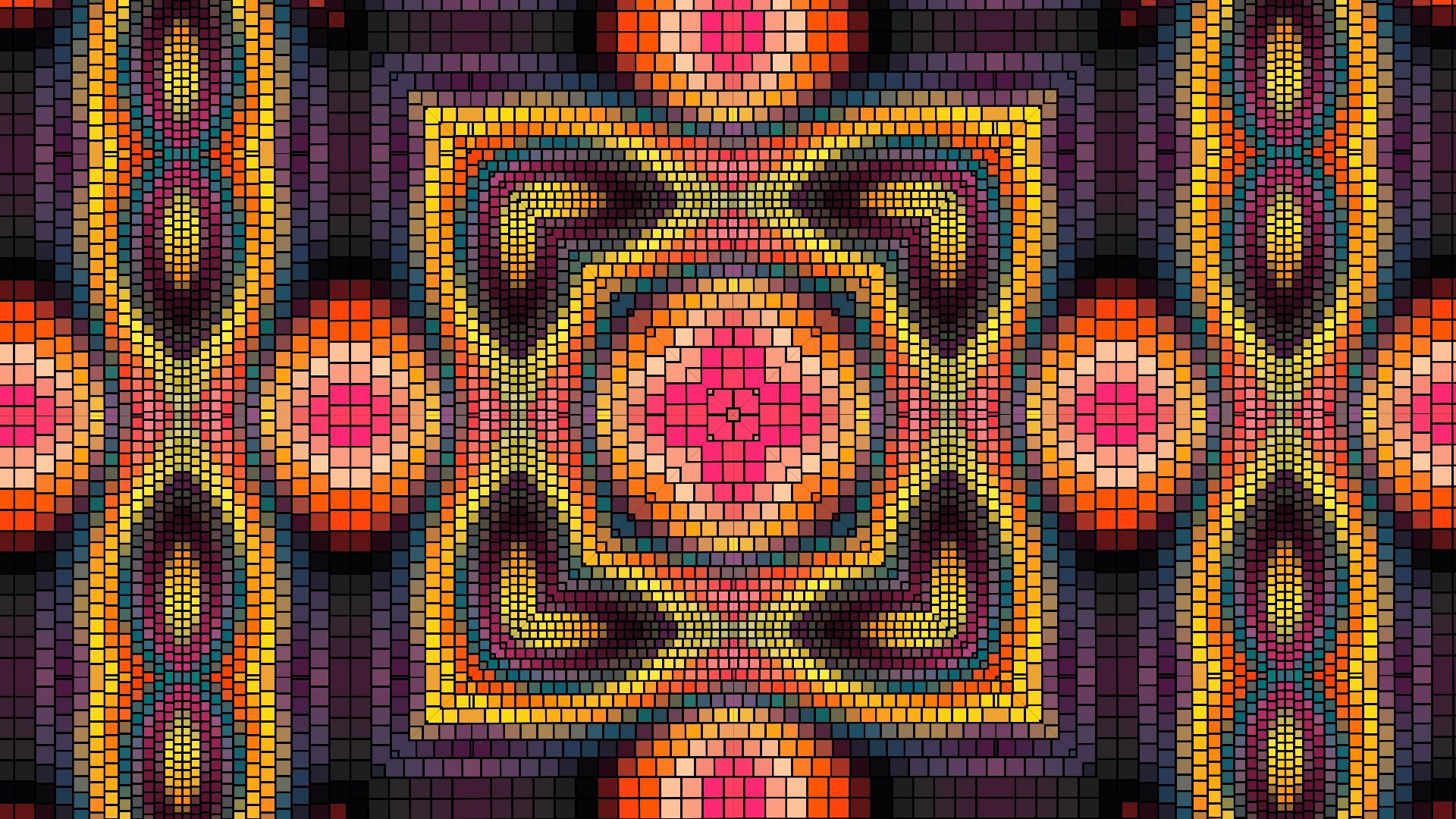 Images & Pictures pattern, colorful, abstract, psychedelic Mosaic