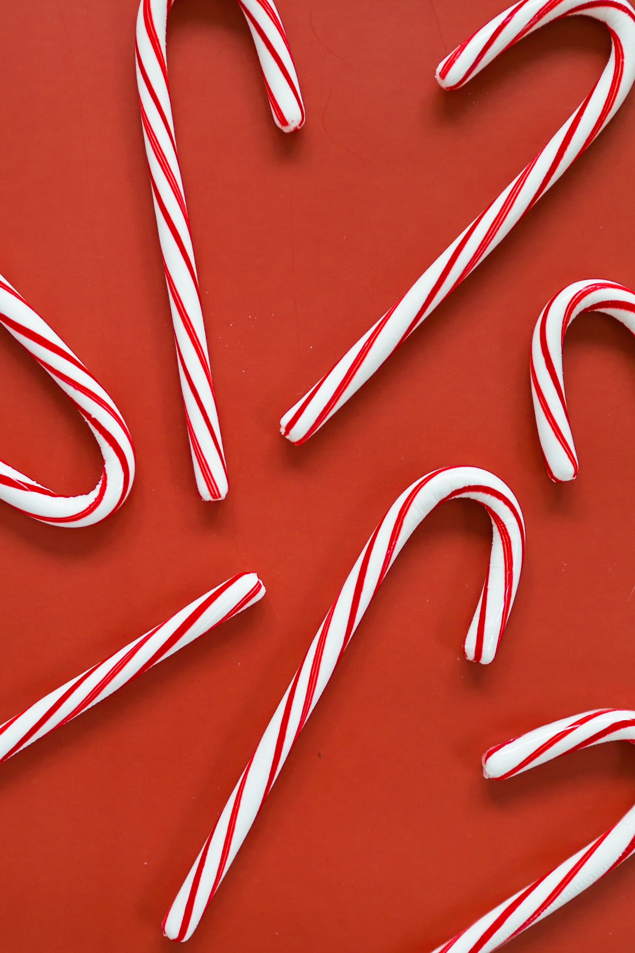 1080p pic candy canes, holidays, new year, christmas