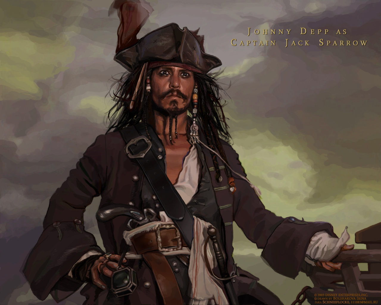 captain jack sparrow mobile wallpaper