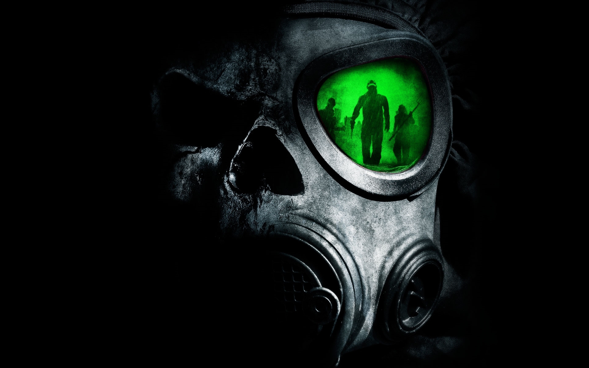 Cool Backgrounds  Gas Mask