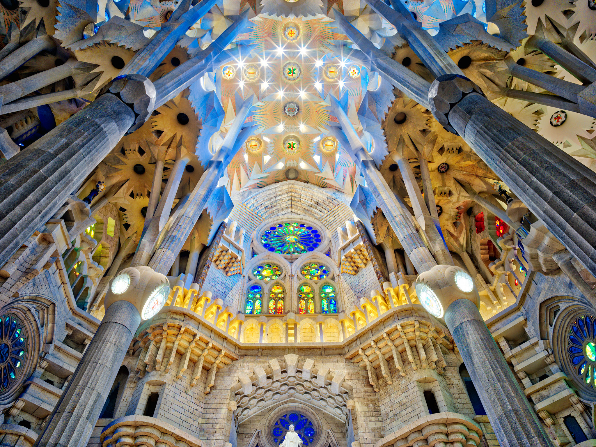 416469 Protetores de tela e papéis de parede Barcelona em seu telefone. Baixe catedral, colunas, religioso, espanha fotos gratuitamente